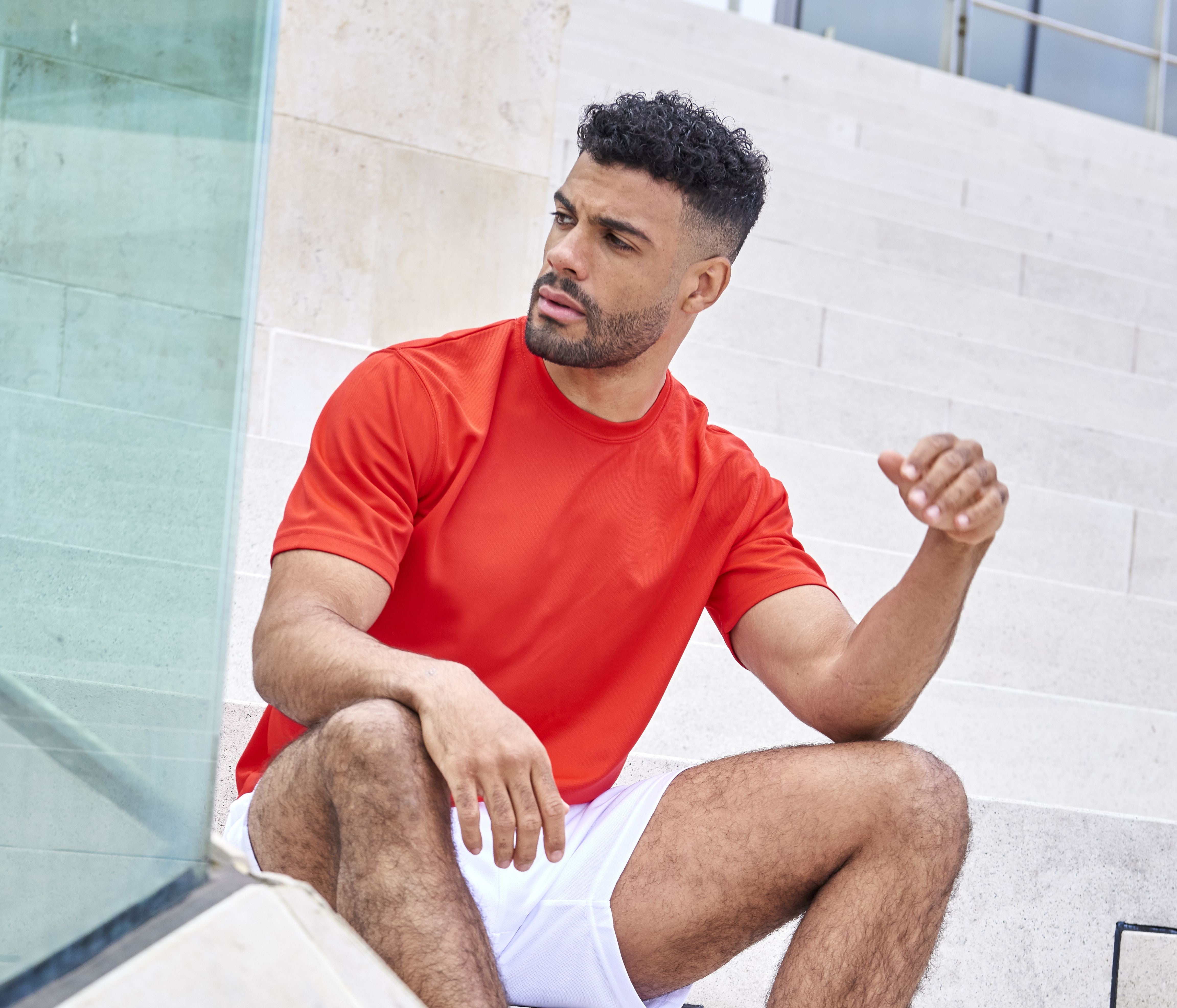 Tee-shirt de sport en polyester recyclé - JUST COOL - #JC201