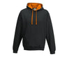 JET BLACK/ORANGE CRUSH