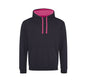 JET BLACK/HOT PINK