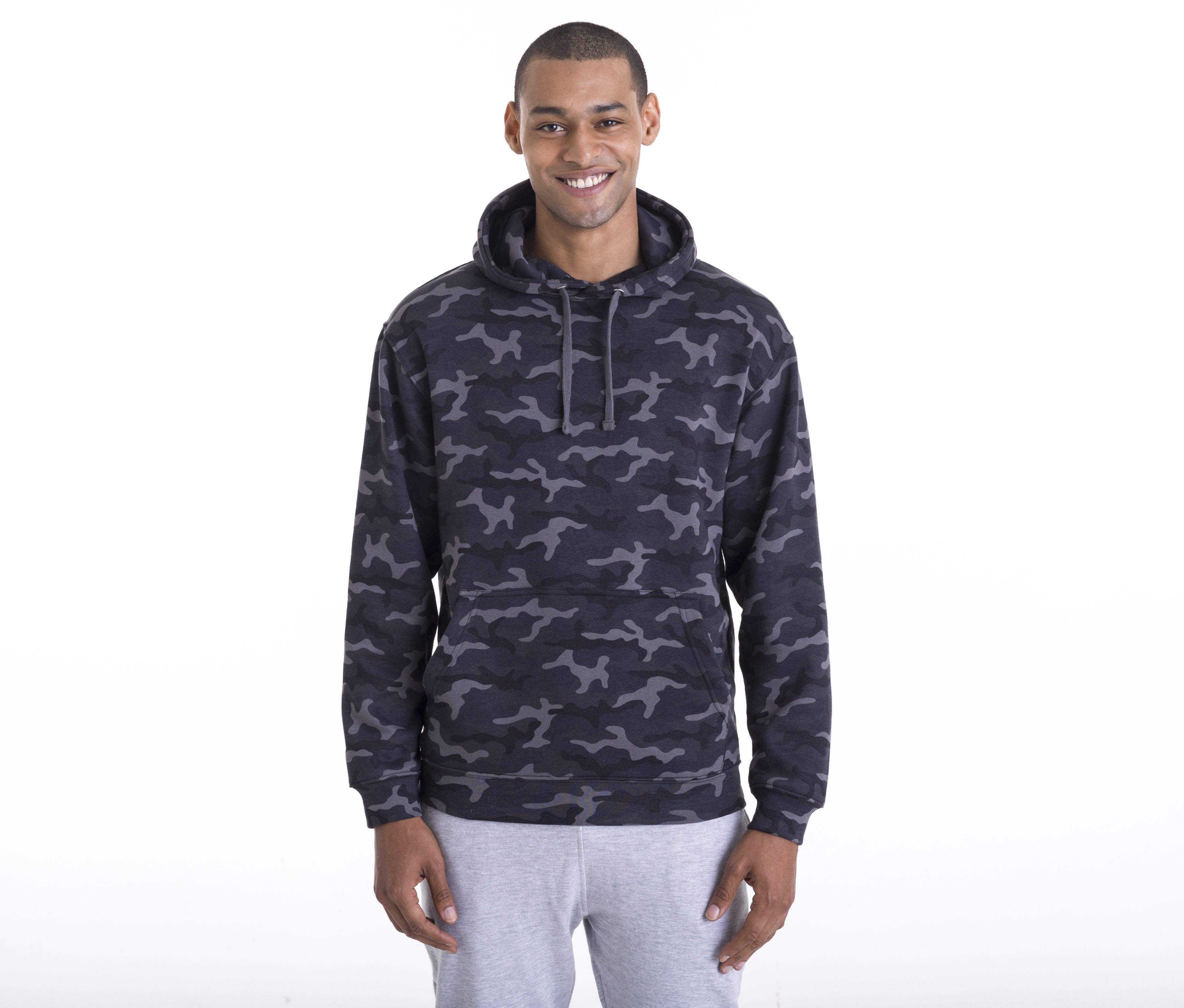 Sweat capuche camouflage - JUST HOODS - #JH014