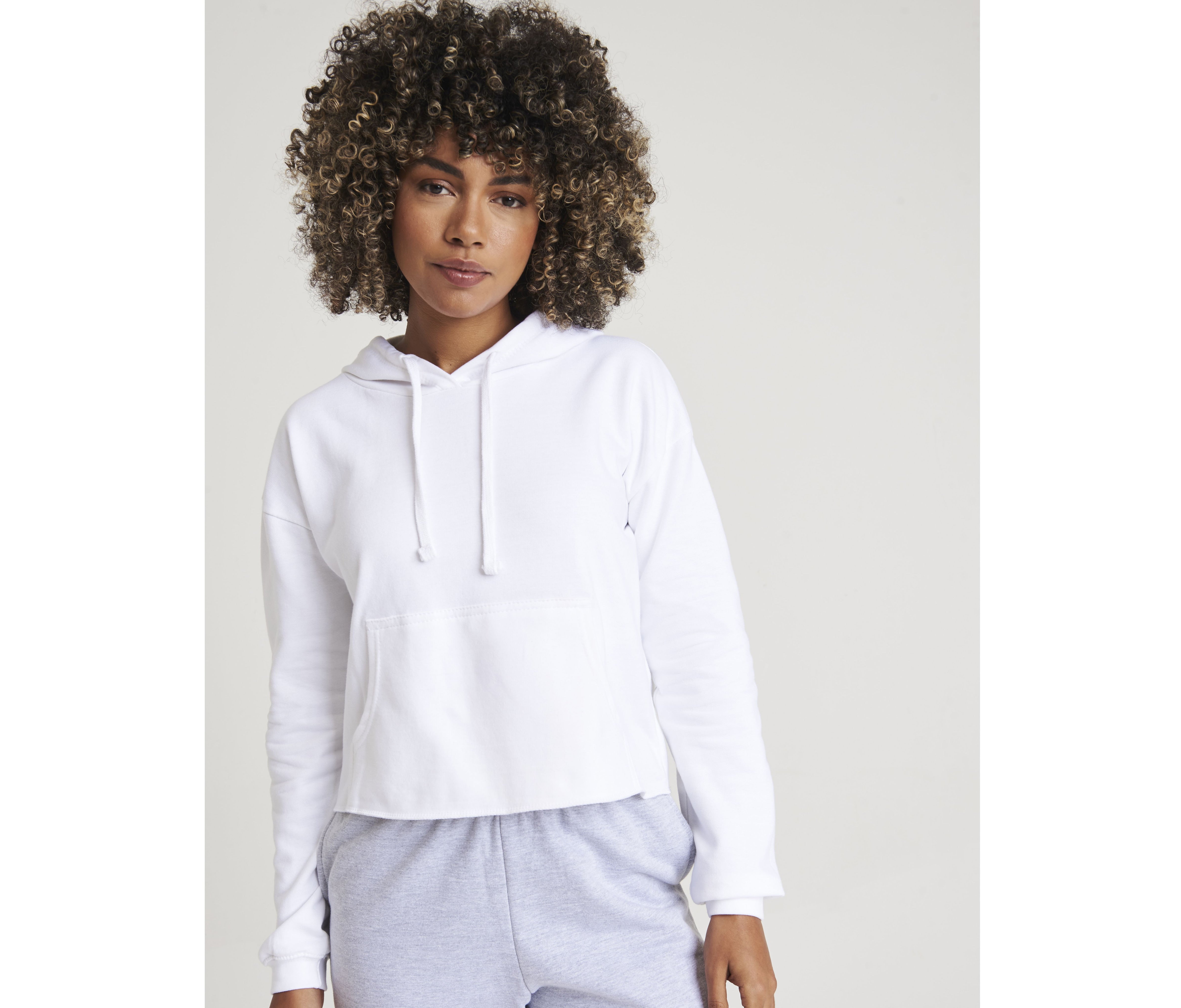 Sweat court femme - JUST HOODS - #JH016