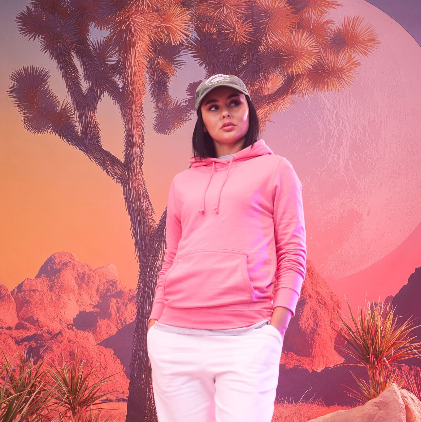 Sweat capuche femme - JUST HOODS - #JH01F