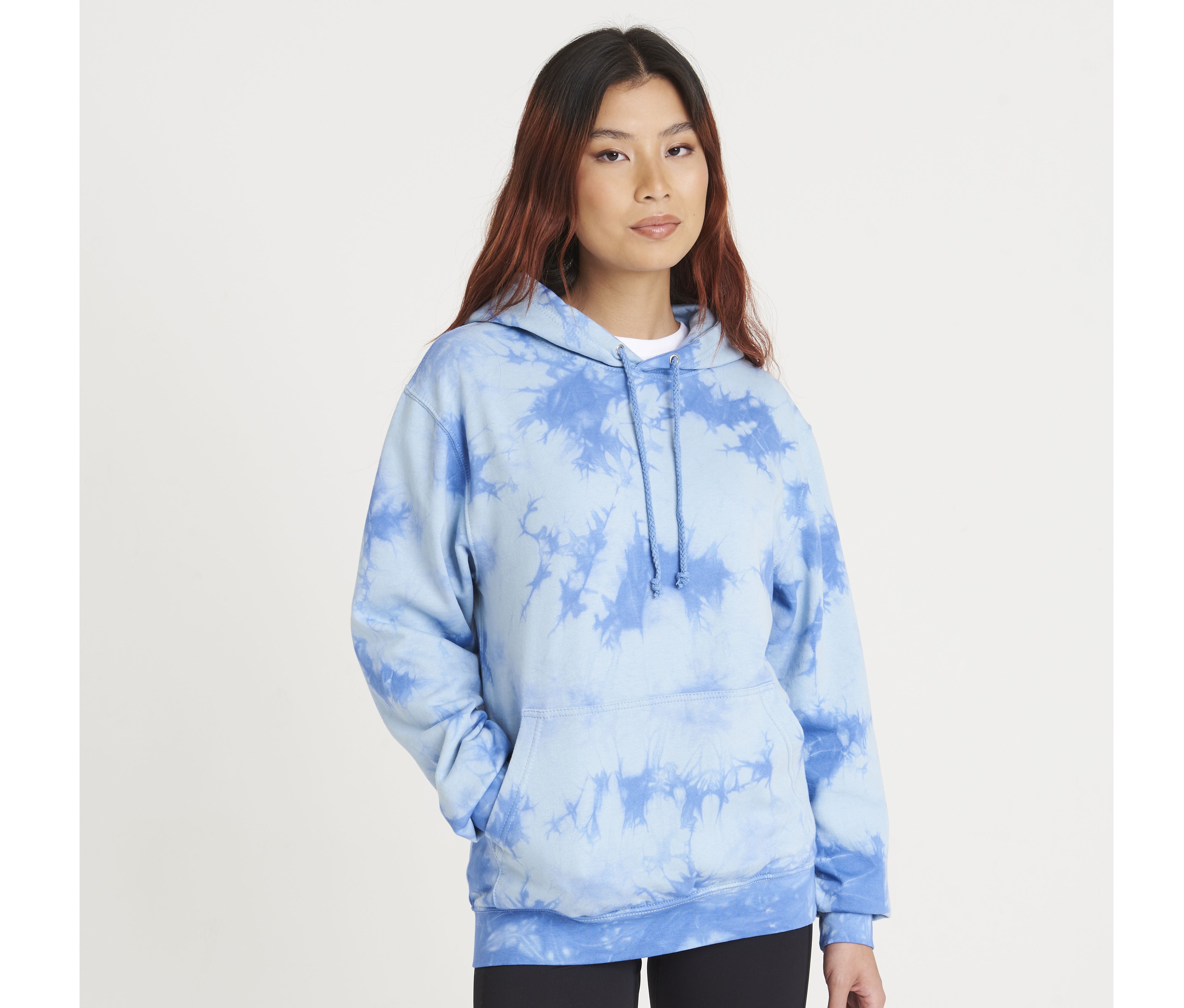 Sweat à capuche tie-dye - JUST HOODS - #JH022
