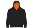 JET BLACK/ORANGE CRUSH