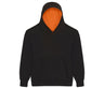 JET BLACK/ORANGE CRUSH