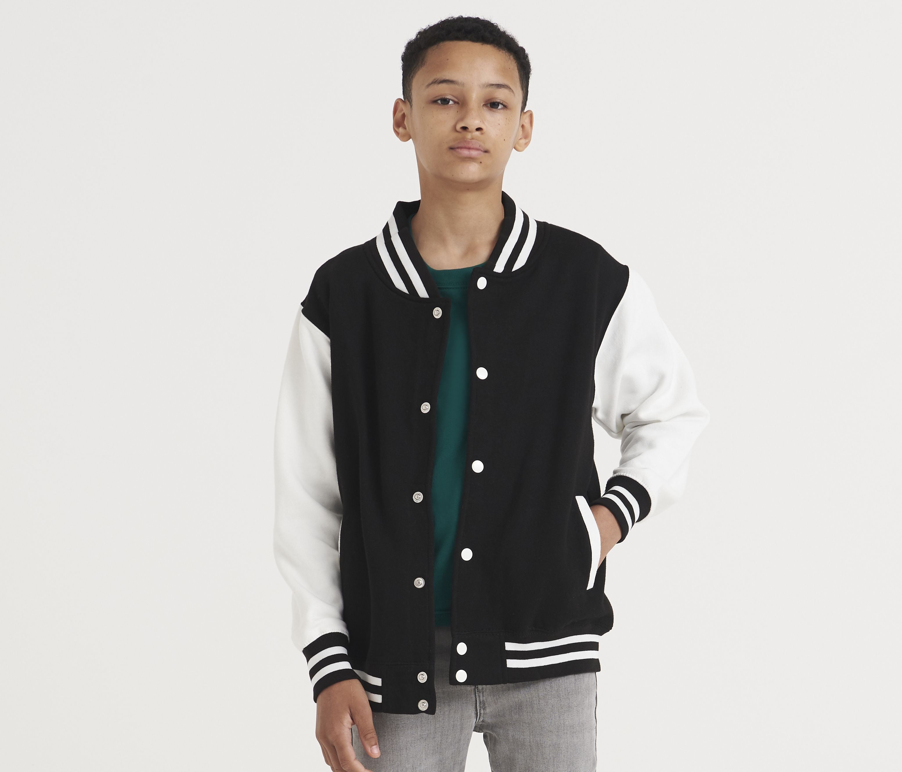 Sweat baseball enfant - JUST HOODS - #JH043J