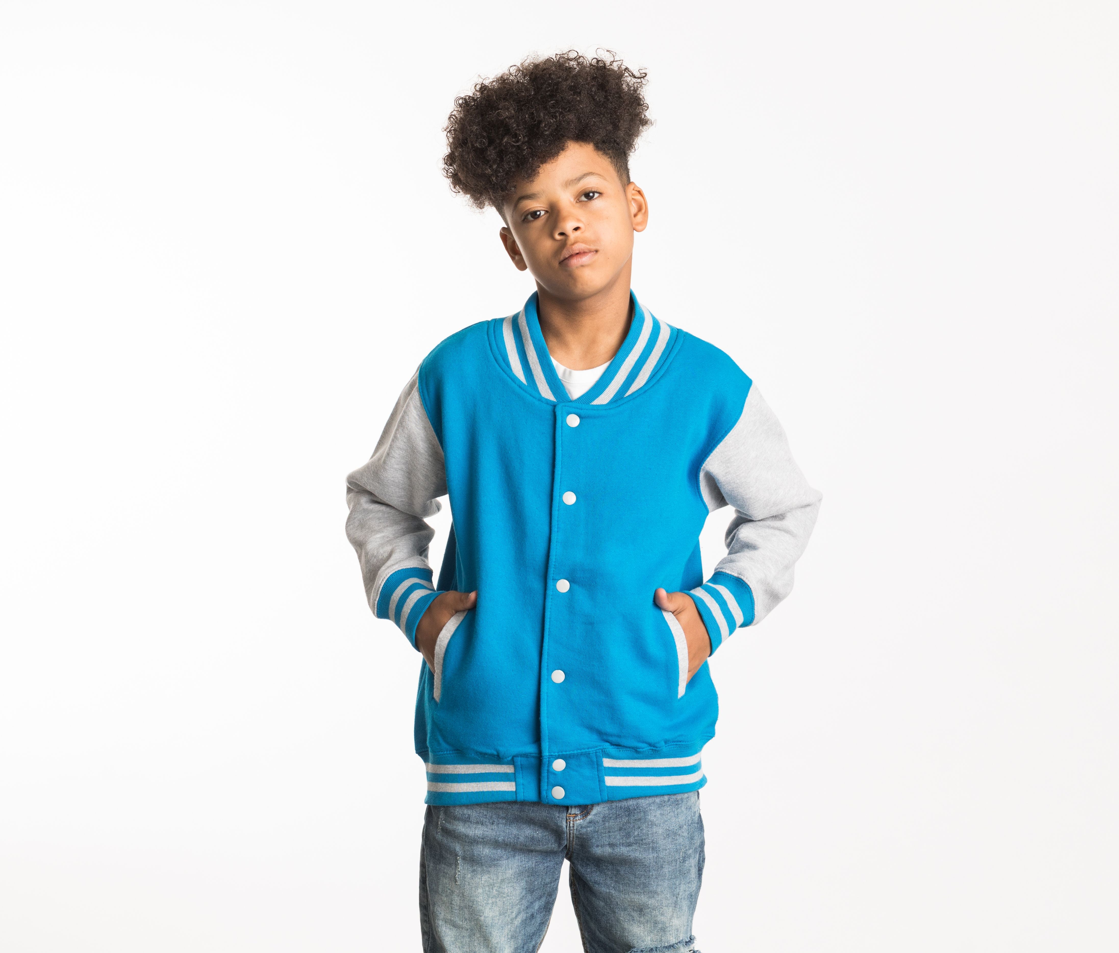 Sweat baseball enfant - JUST HOODS - #JH043J