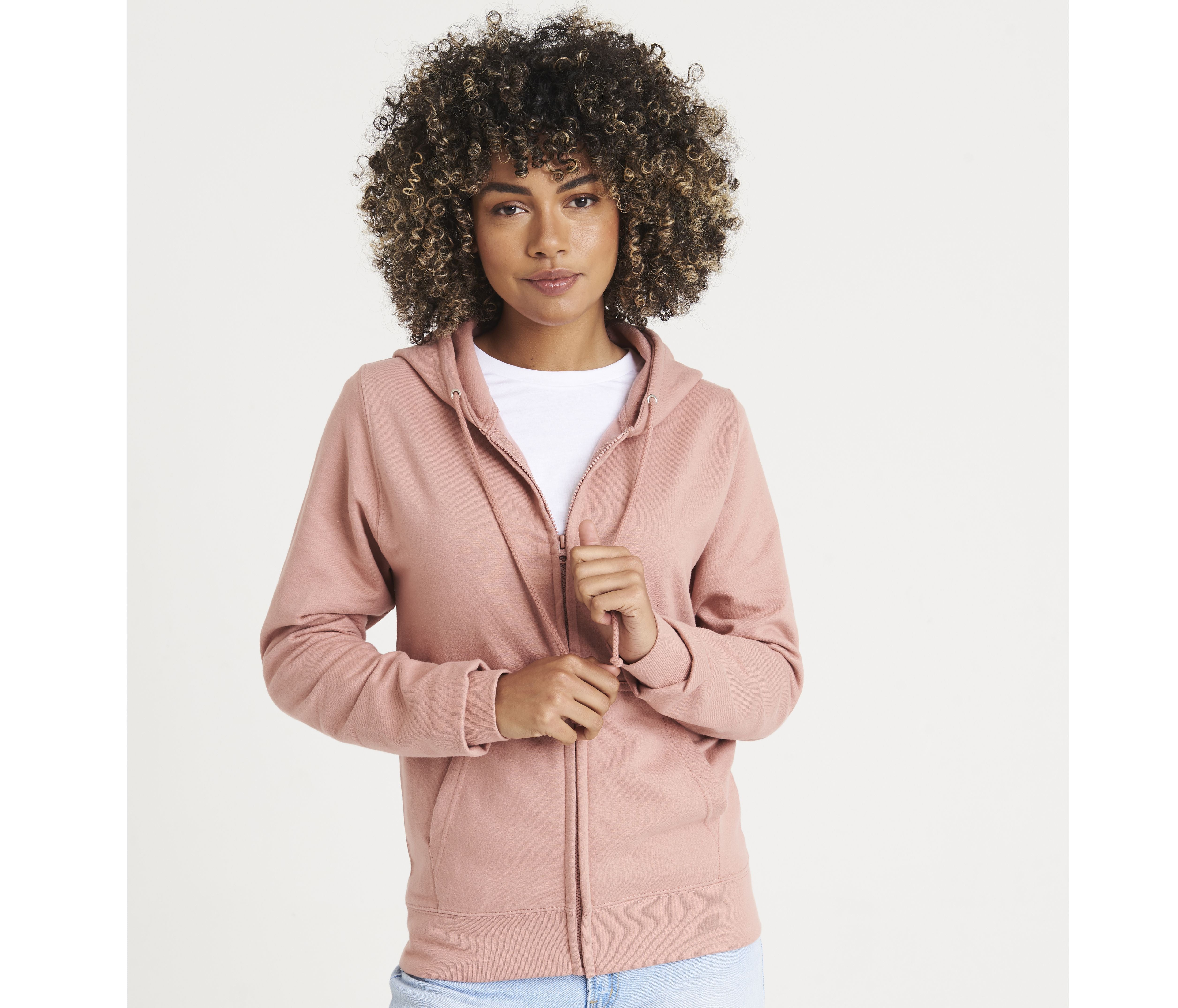 Sweat zippé femme - JUST HOODS - #JH050F