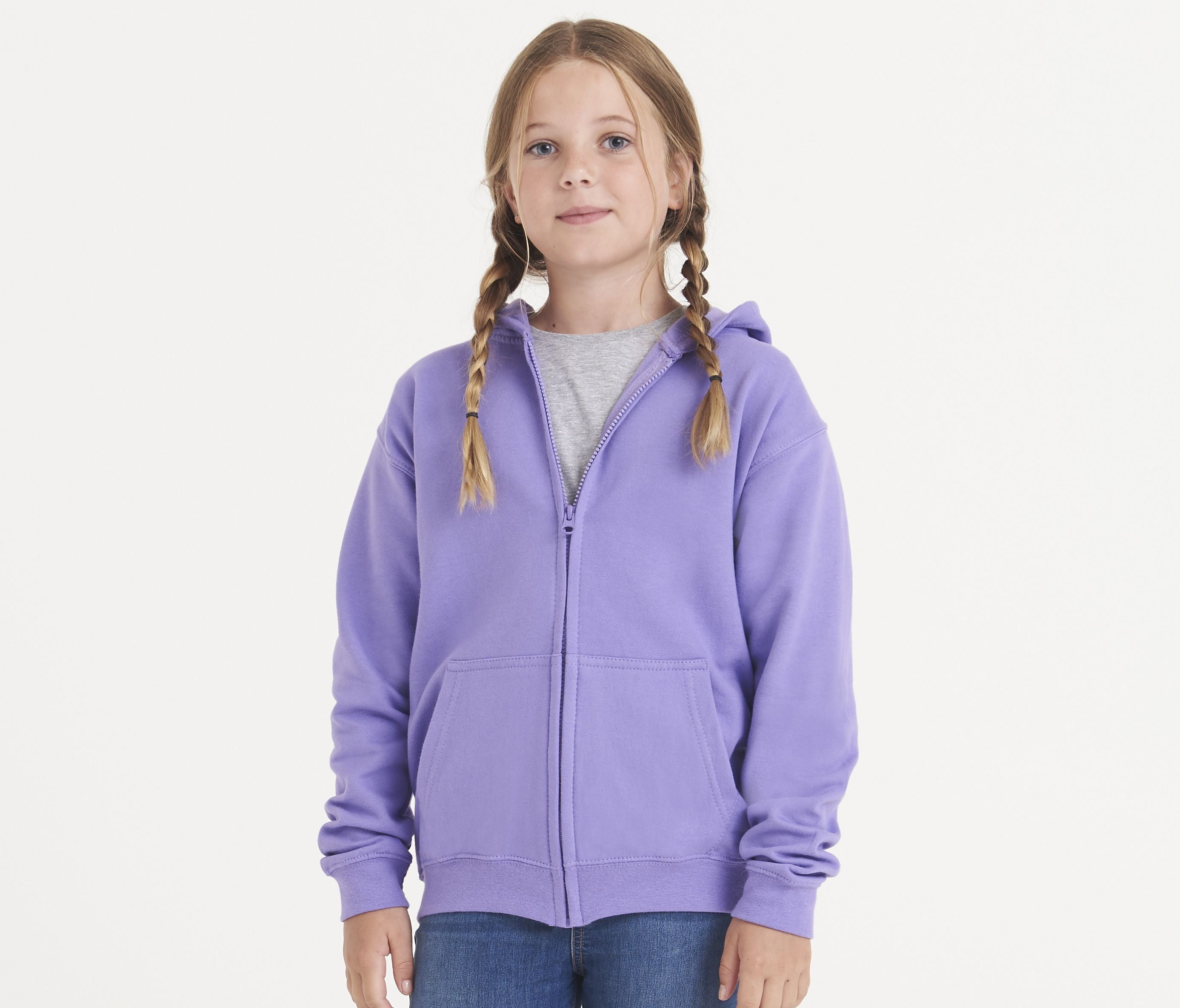 Sweat zippé - JUST HOODS - #JH050J