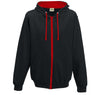 JET BLACK/FIRE RED