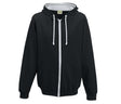 JET BLACK / HEATHER GREY