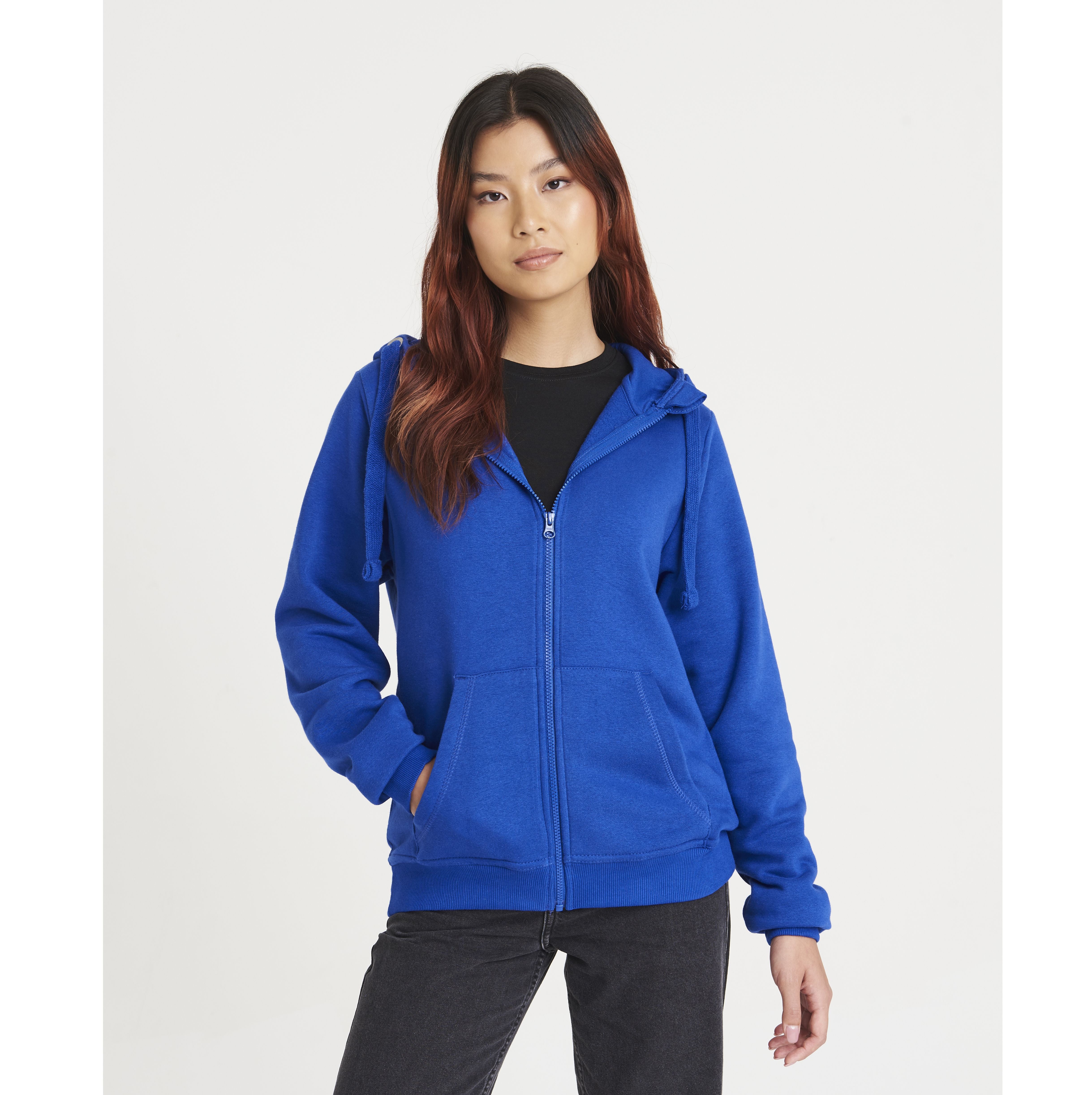 Sweat capuche zippé lourd Graduate - JUST HOODS - #JH150