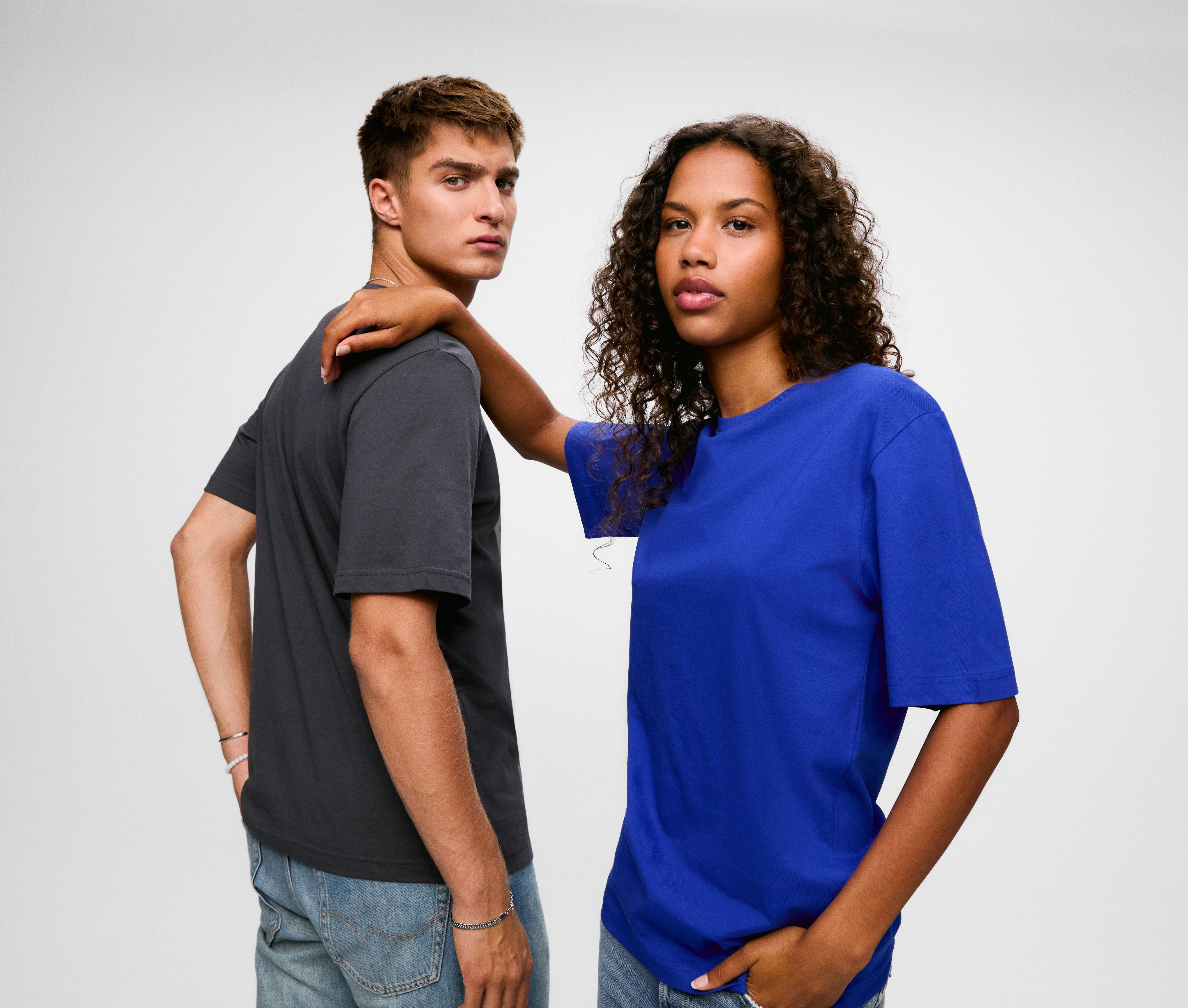 Tee-shirt unisexe oversize en coton organique - JACK&JONES - BLANKS - #JJ3911
