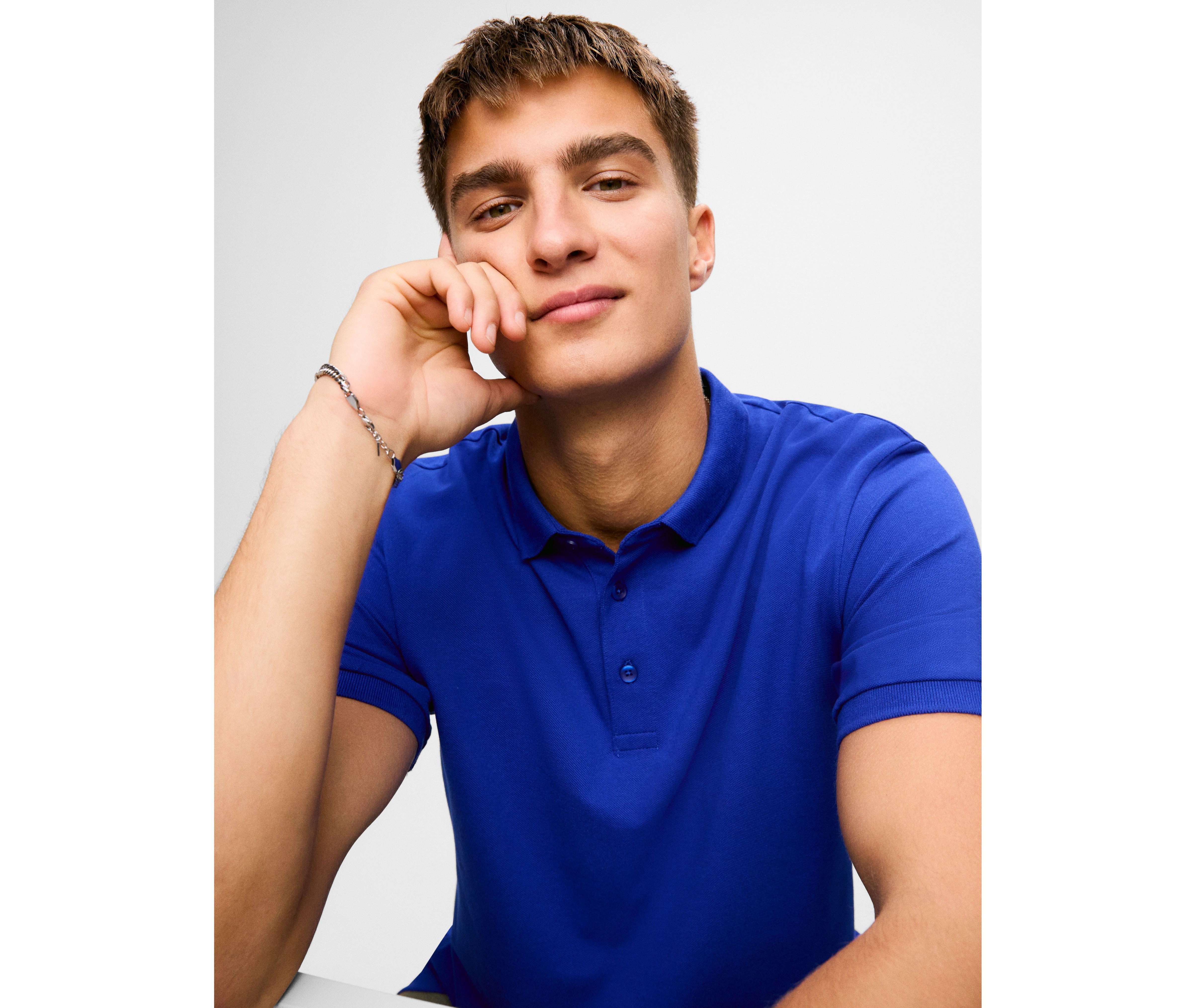 Polo unisexe en coton organique - JACK&JONES - BLANKS - #JJ7556