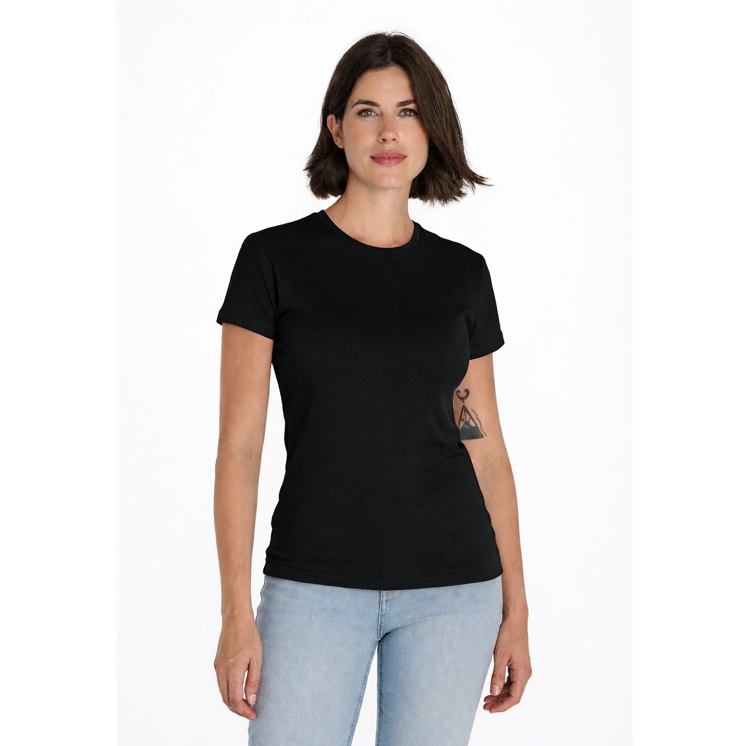 Tee-shirt femme col rond 155 - JHK - #JK150