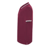 BURGUNDY/WHITE