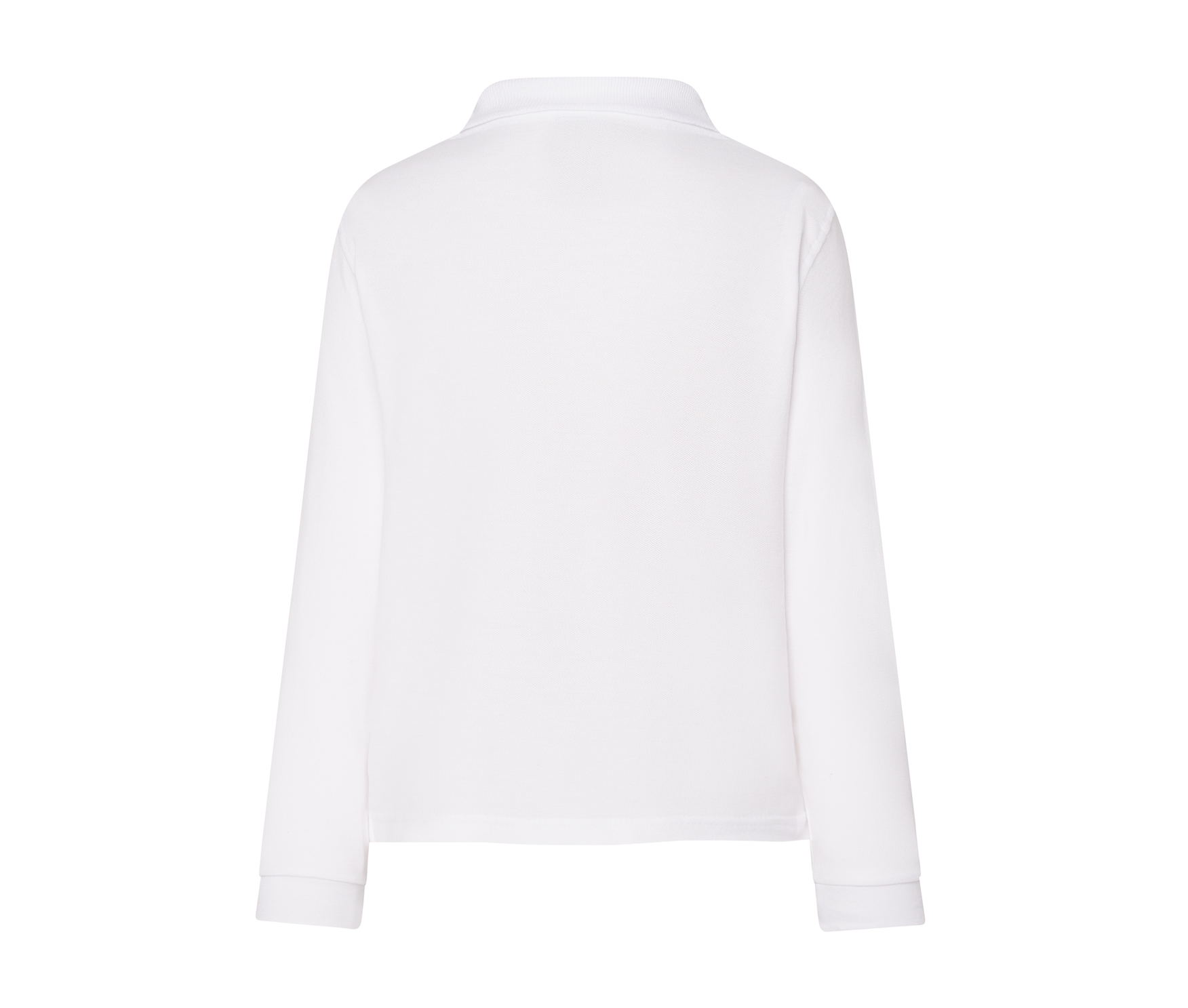 Polo piqué enfant manches longues - JHK - #JK215K