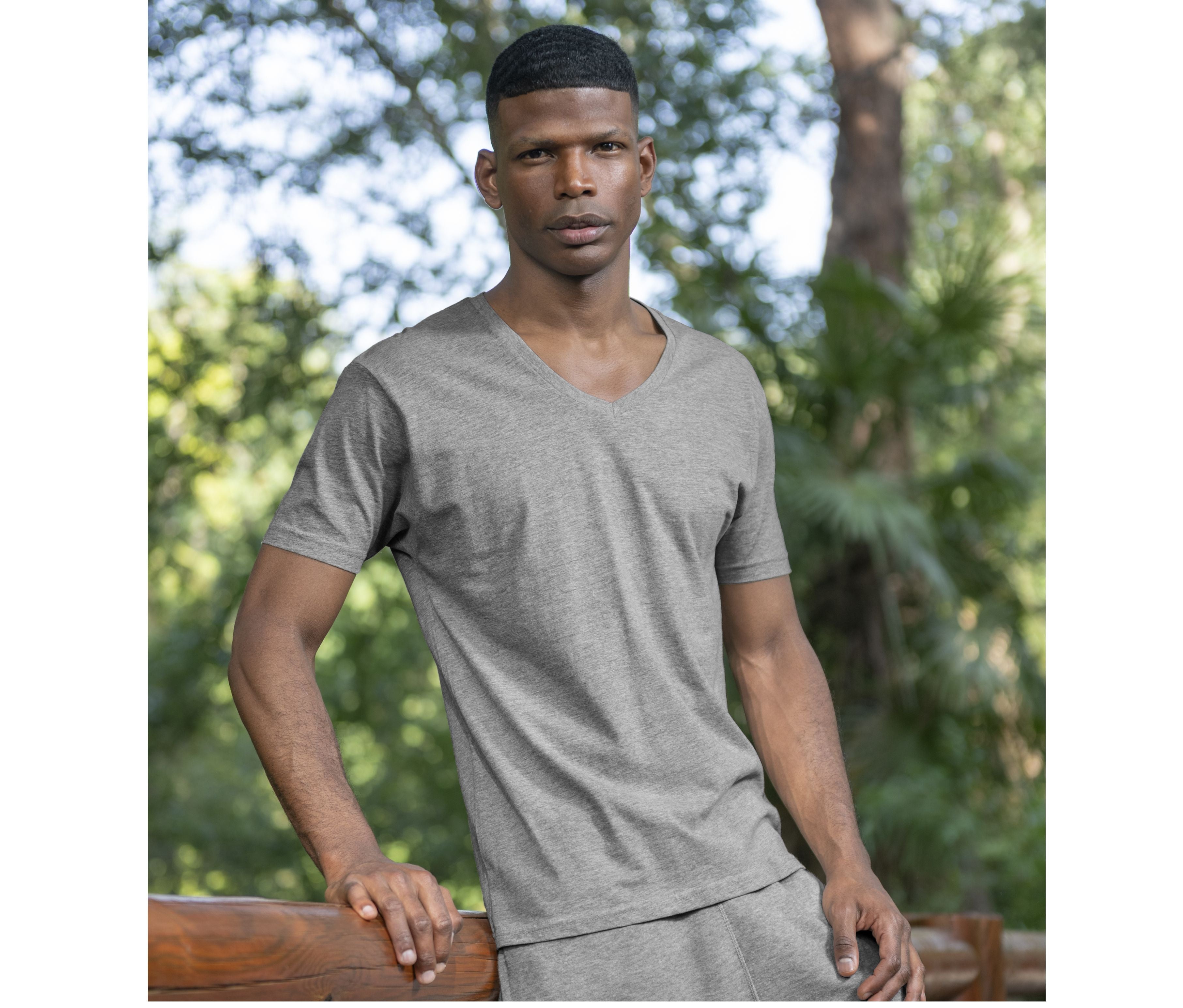 Tee-shirt col V 160 - JHK - #JK401