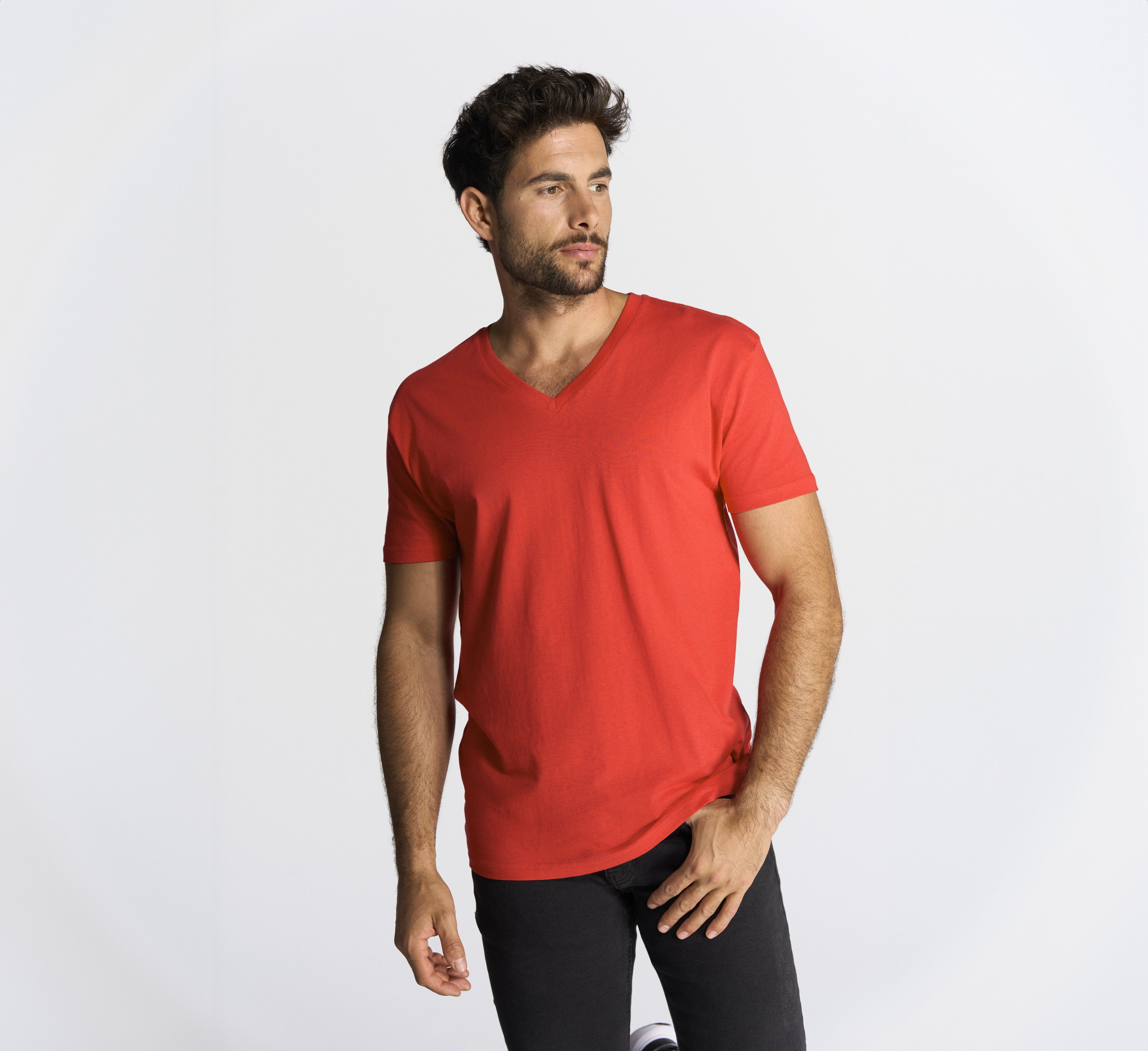 Tee-shirt col V 160 - JHK - #JK401