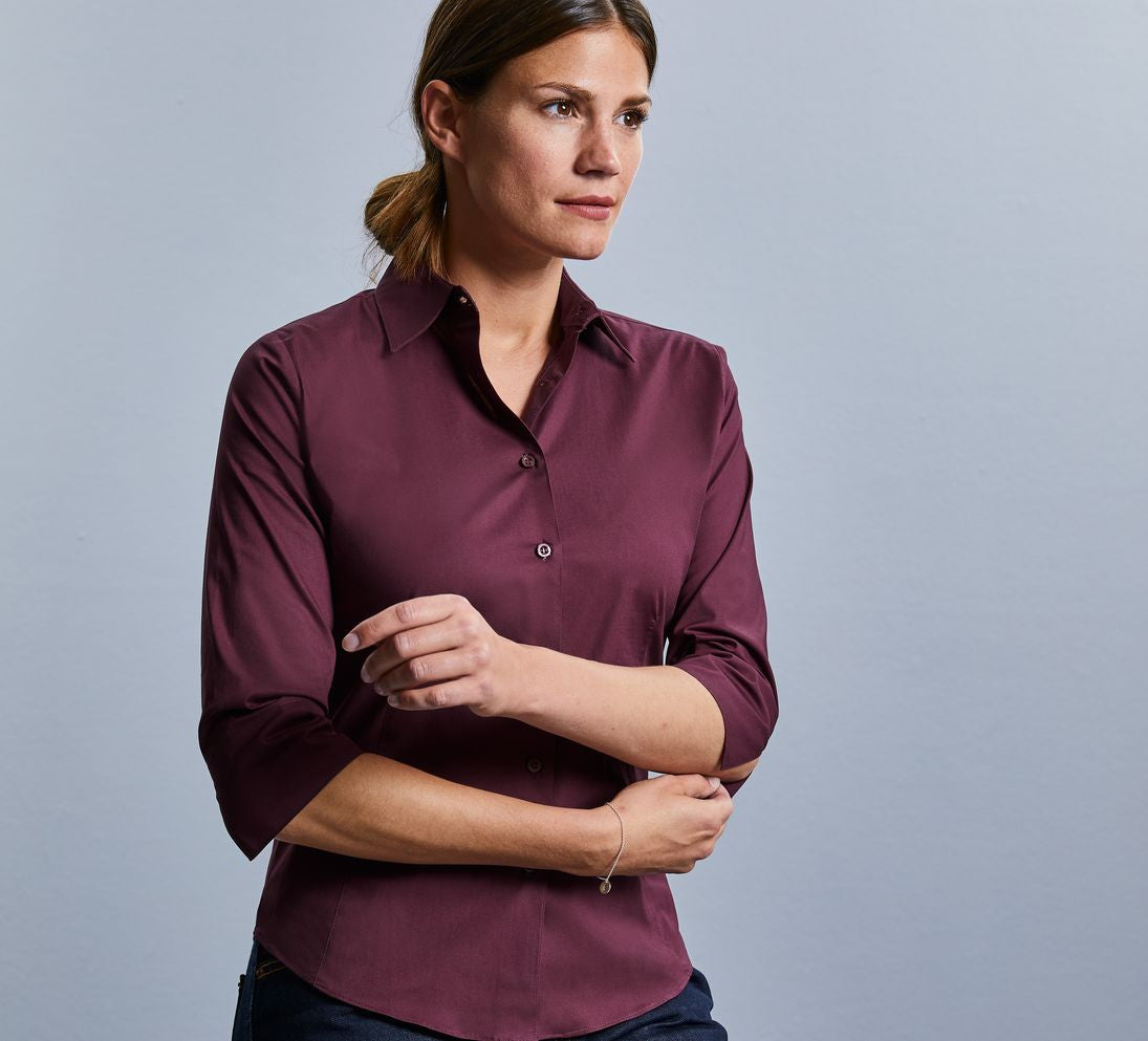 Chemise stretch manches 3/4 femme - RUSSELL ATHLETIC® COLLECTION - #JZ46F