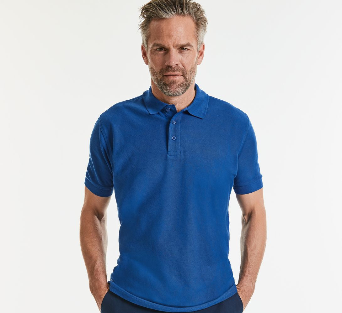 Polo coton 220 résistant à 60° - RUSSELL ATHLETIC® - #JZ577