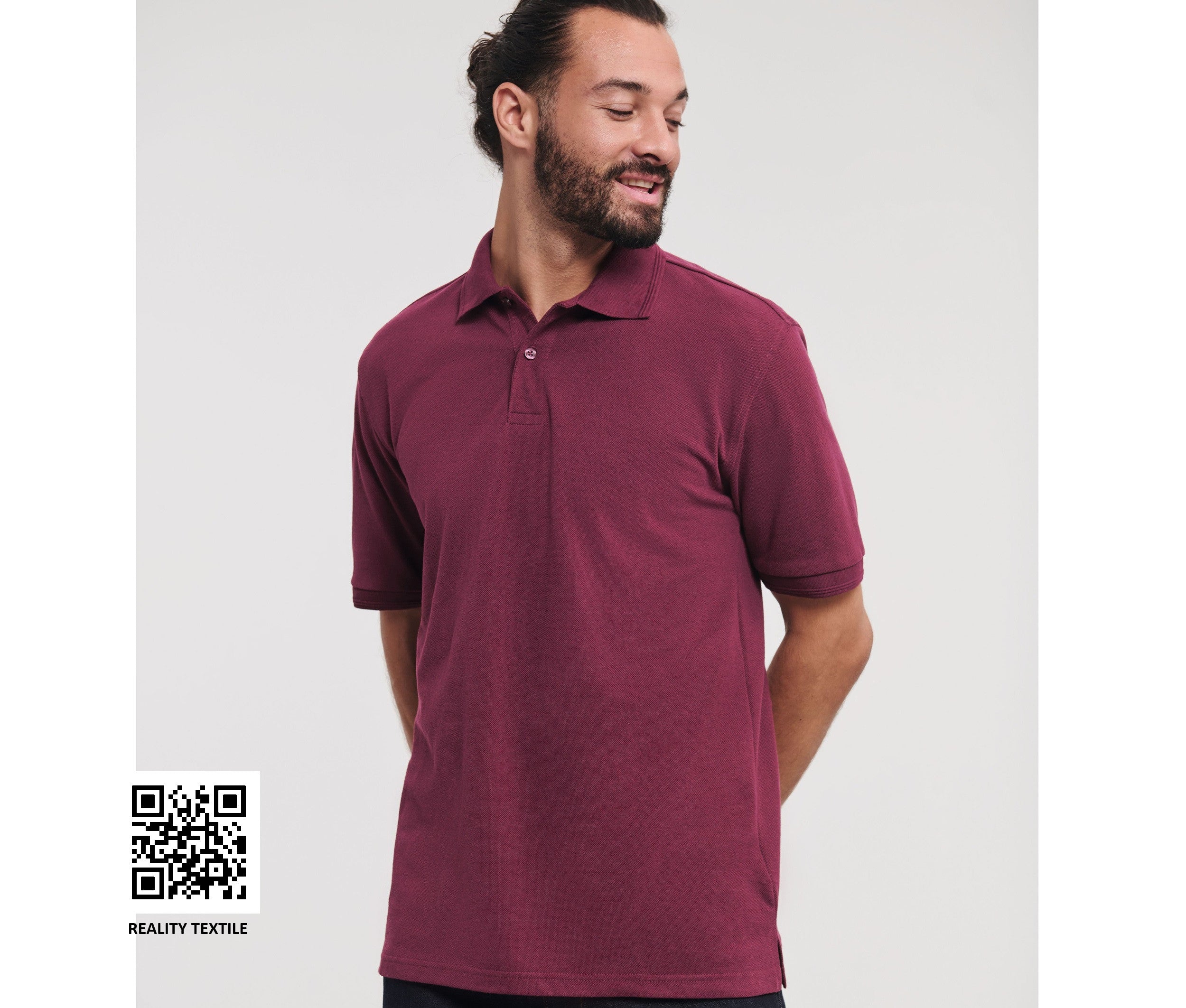 Polo polycoton résistant - RUSSELL ATHLETIC® - #JZ599
