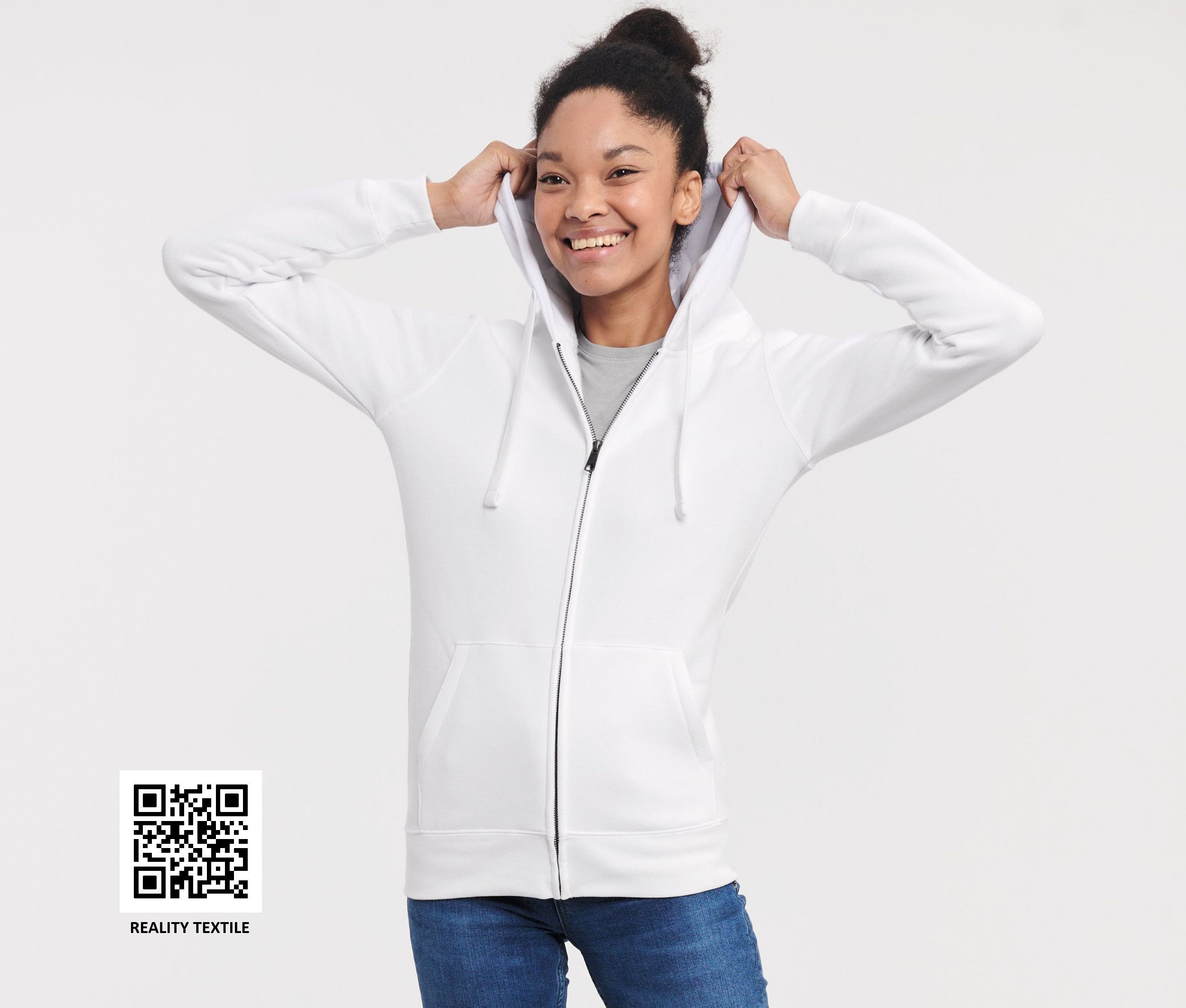 Sweat zippé femme capuche - RUSSELL ATHLETIC® - #JZ66F