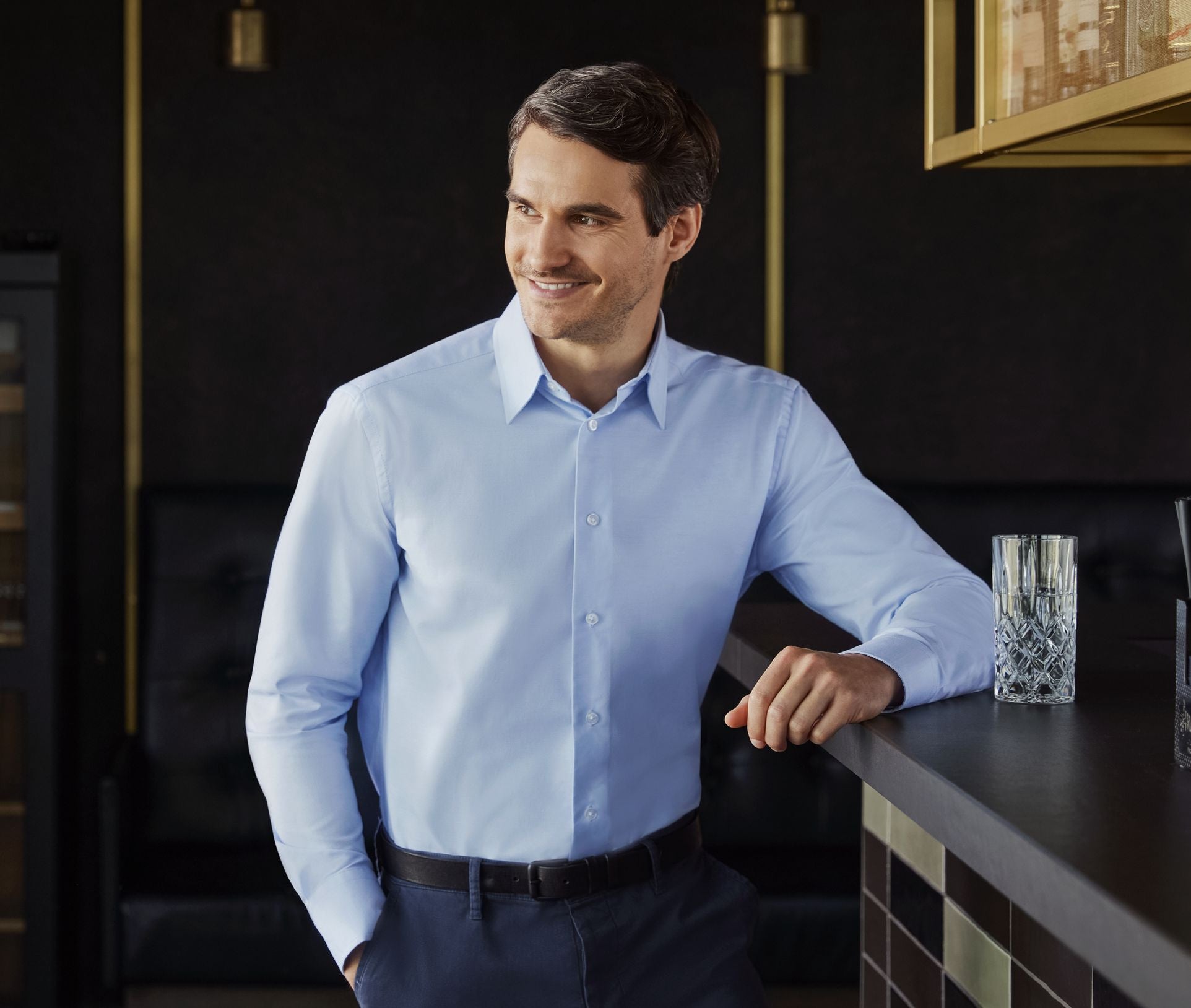 Chemise homme oxford - RUSSELL ATHLETIC® COLLECTION - #JZ922