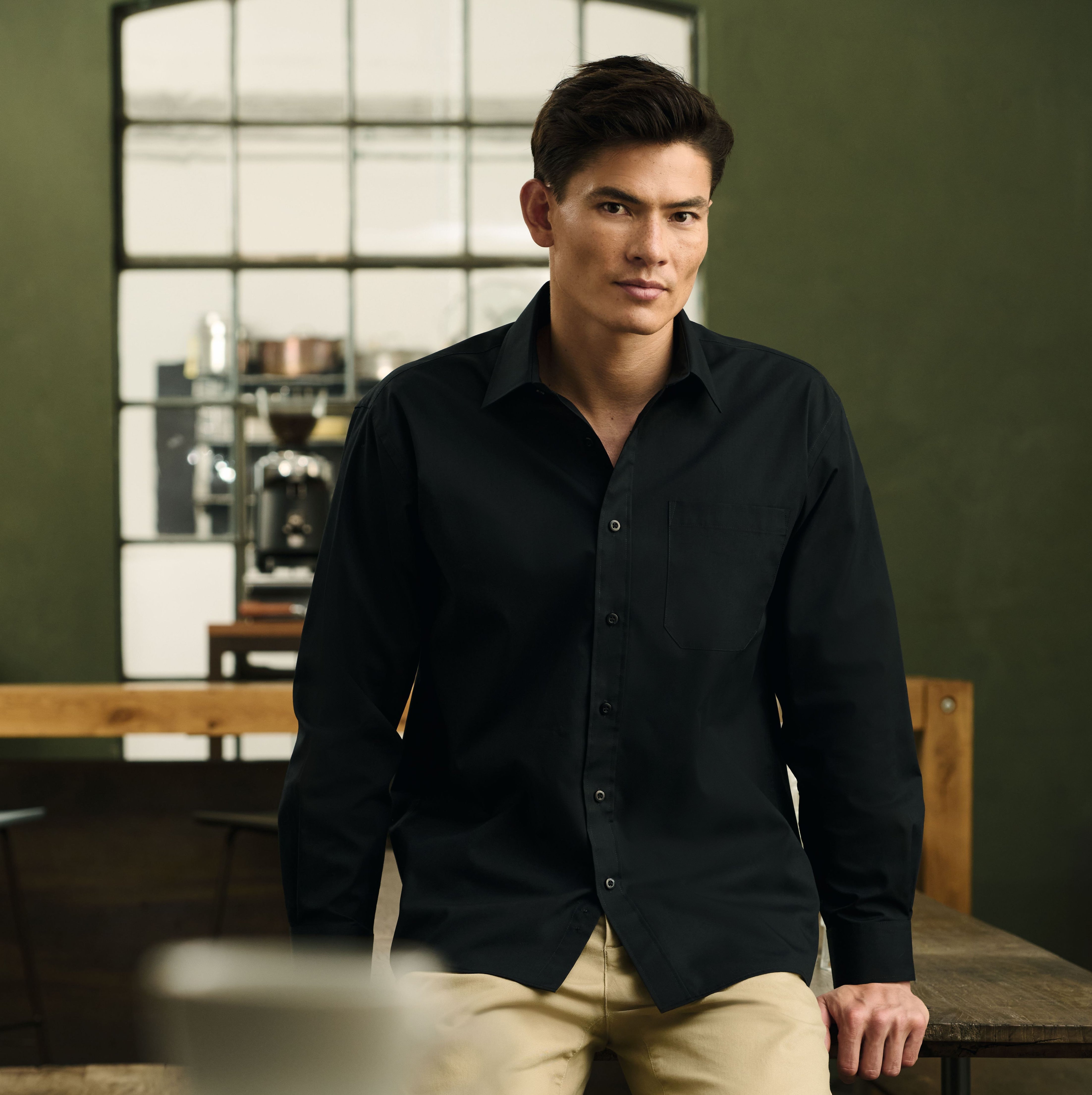 Chemise homme polycoton - RUSSELL ATHLETIC® COLLECTION - #JZ934