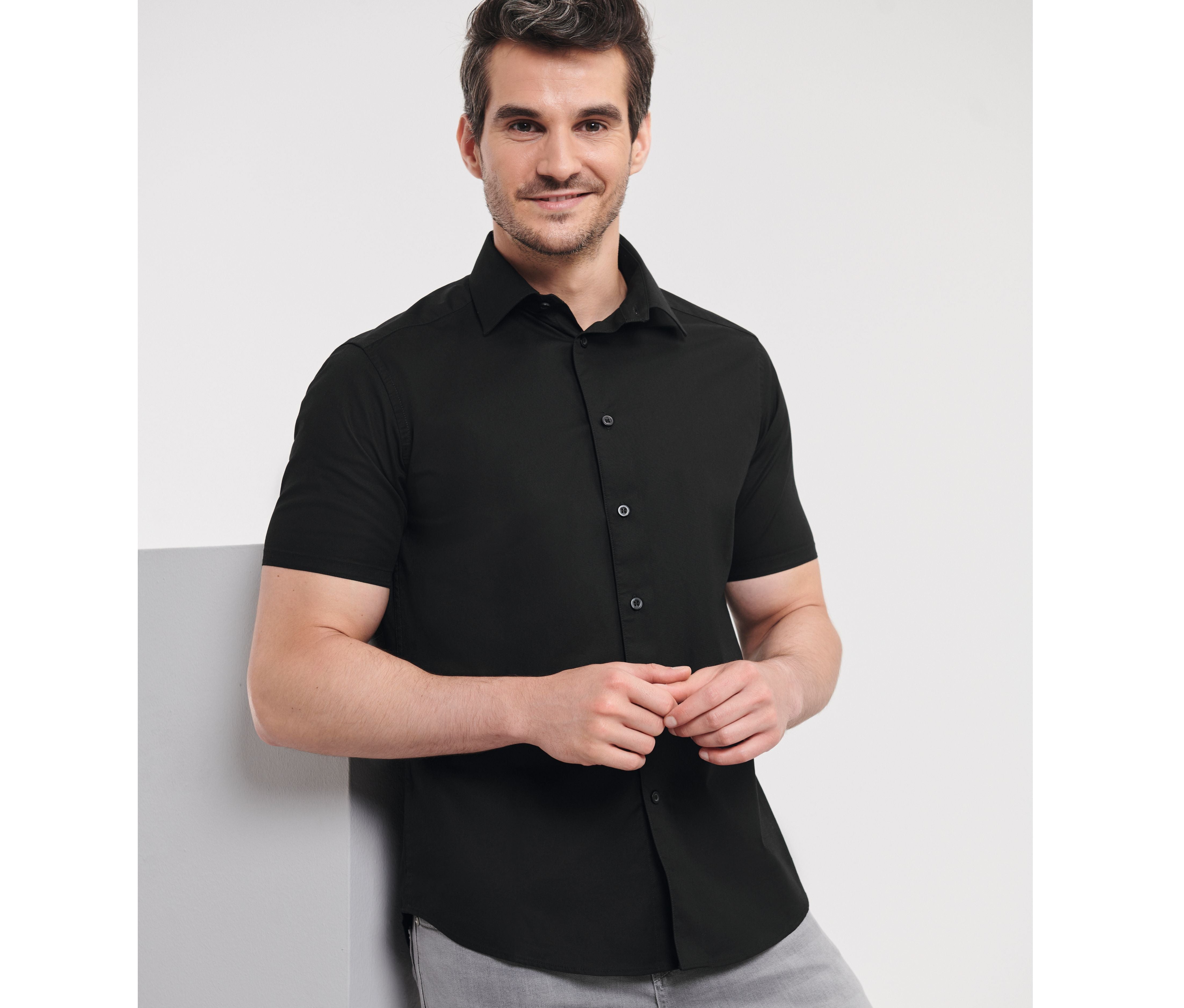 Chemisette homme stretch - RUSSELL ATHLETIC® COLLECTION - #JZ947
