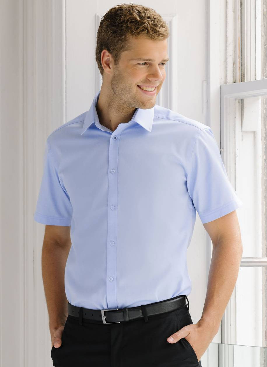 Chemisette homme à chevrons - RUSSELL ATHLETIC® COLLECTION - #JZ963