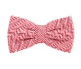 Noeud papillon stylé avec motif à chevrons Herringbone - KARLOWSKY - #KYAK9