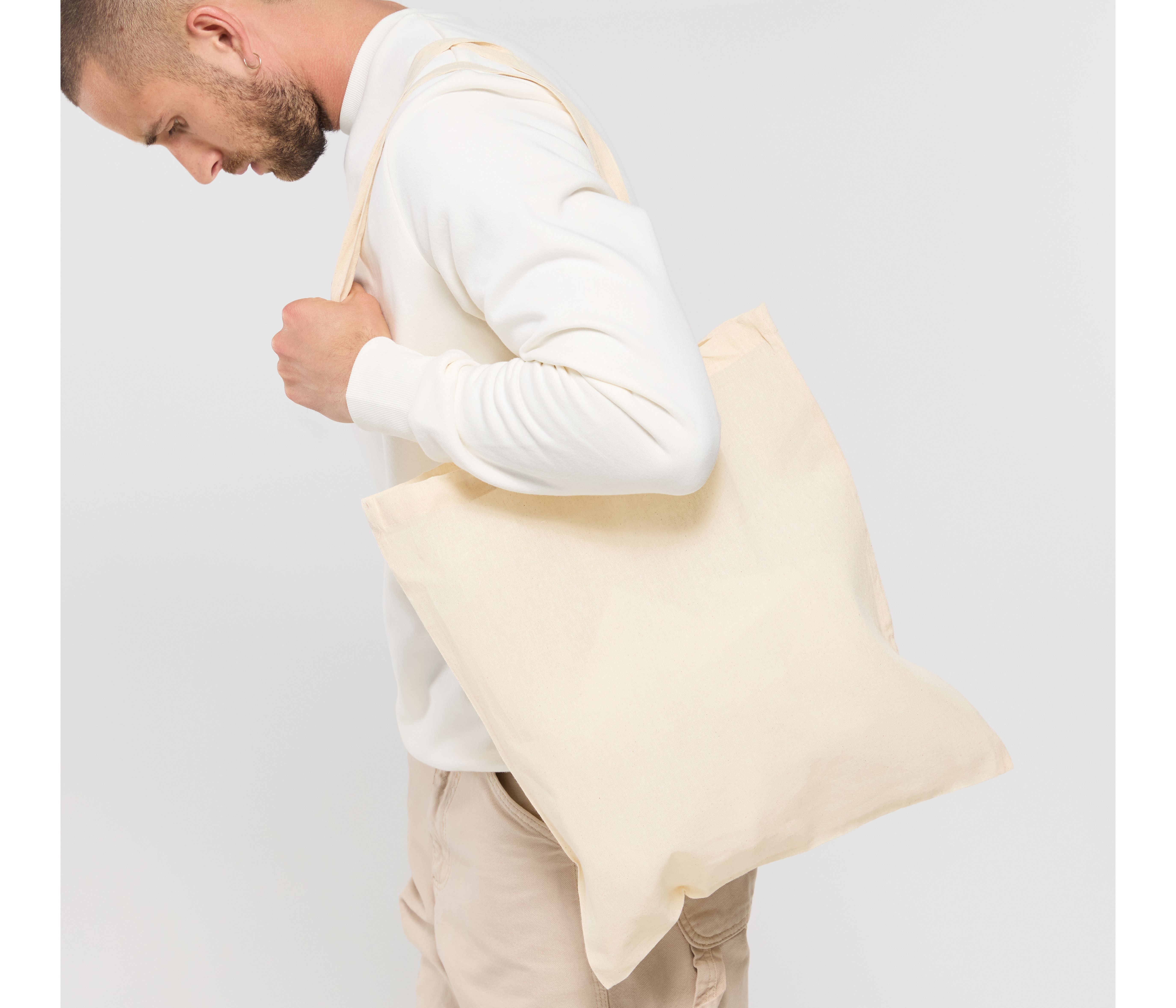 Sac shopper promo en coton léger - NEW GEN - #LS42B