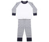 NAVY STRIPE/WHITE