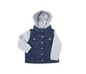 BLUE / HEATHER GREY