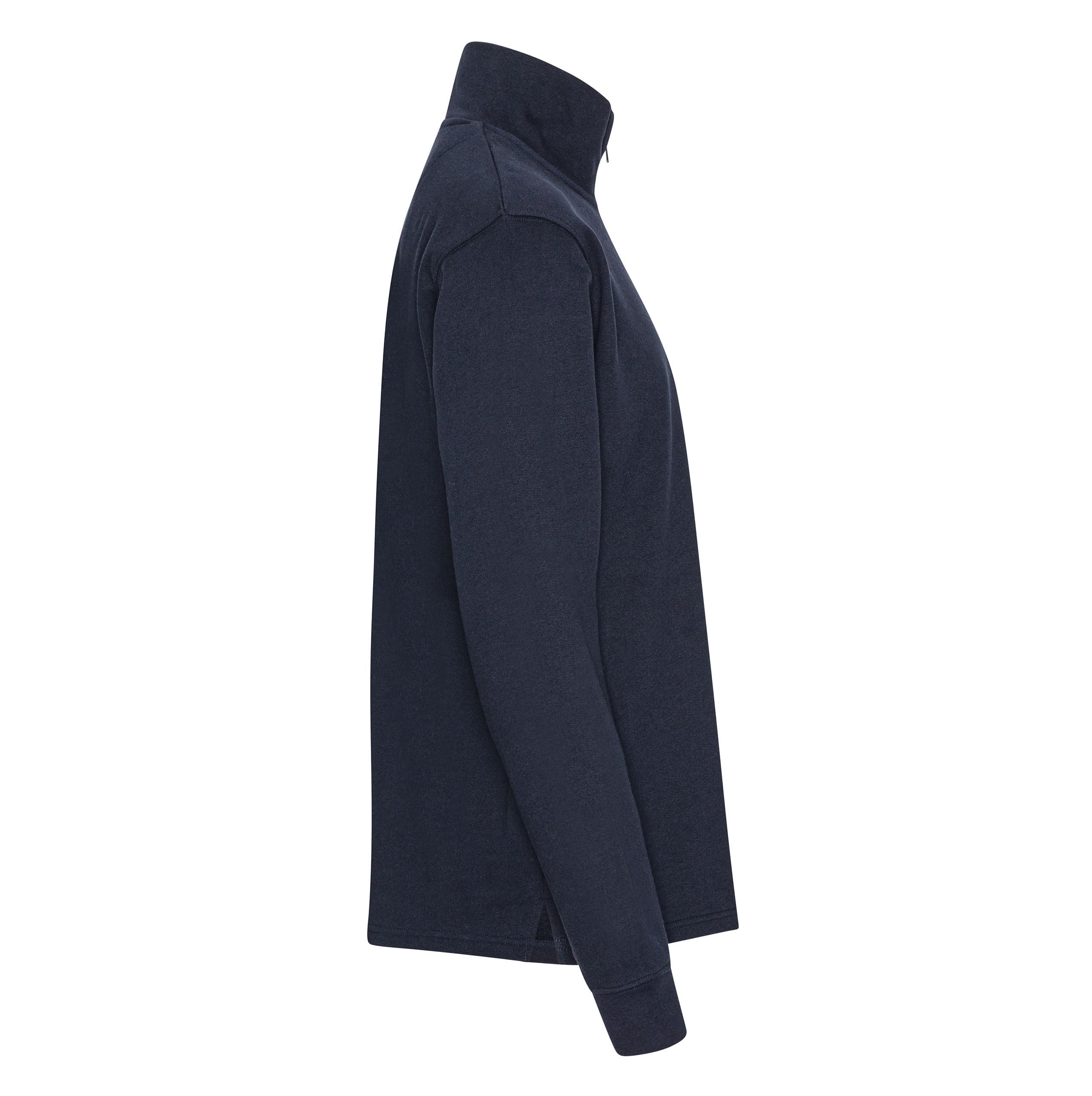 Sweat col zippé unisexe - NEUTRAL - #O73701