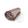 BROWN / WHITE