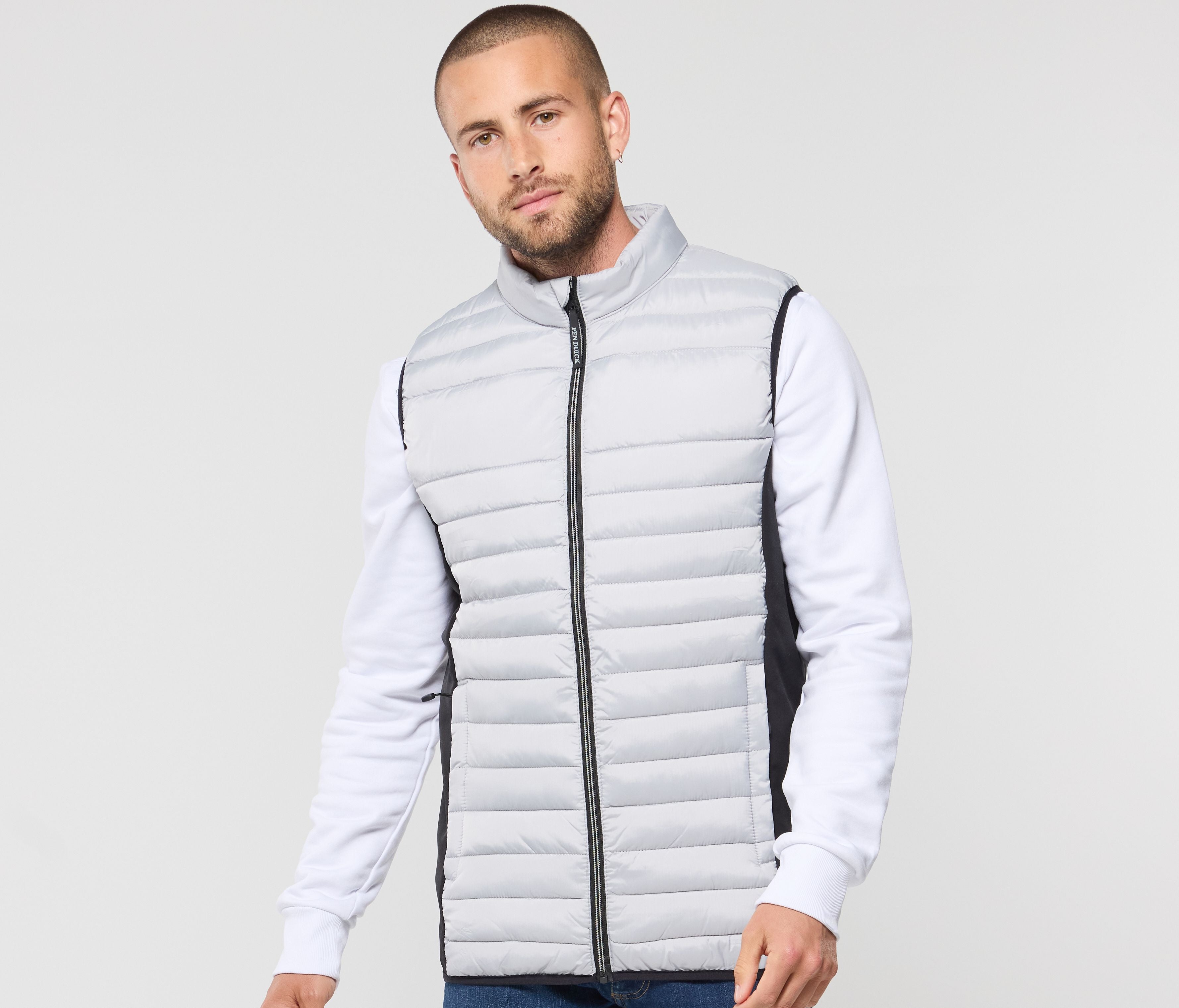 Bodywarmer bi-matière homme - PEN DUICK - #PK316