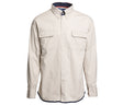 BEIGE/BLU SCURO