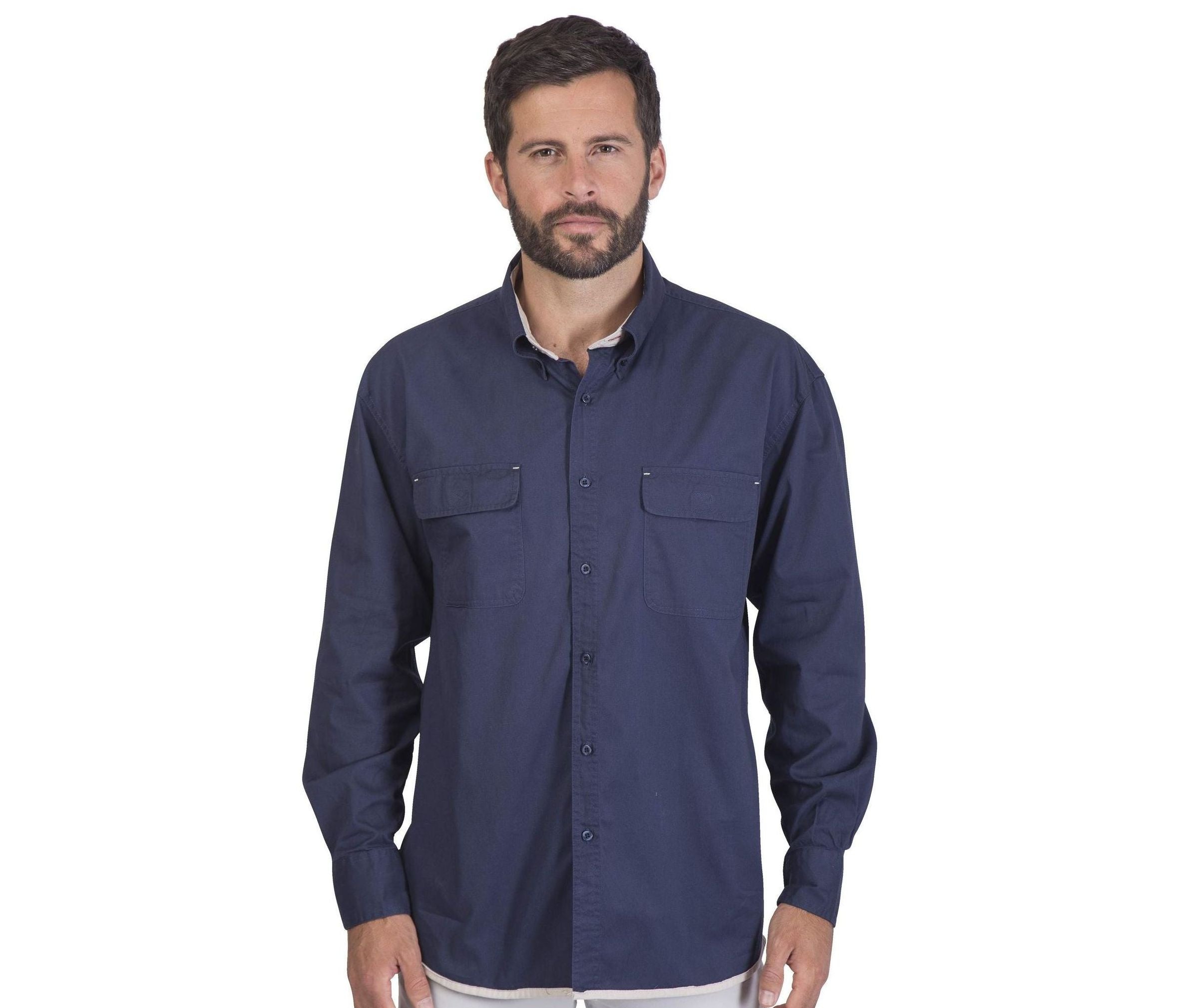 Chemise manches longues 2 poches - PEN DUICK - #PK610