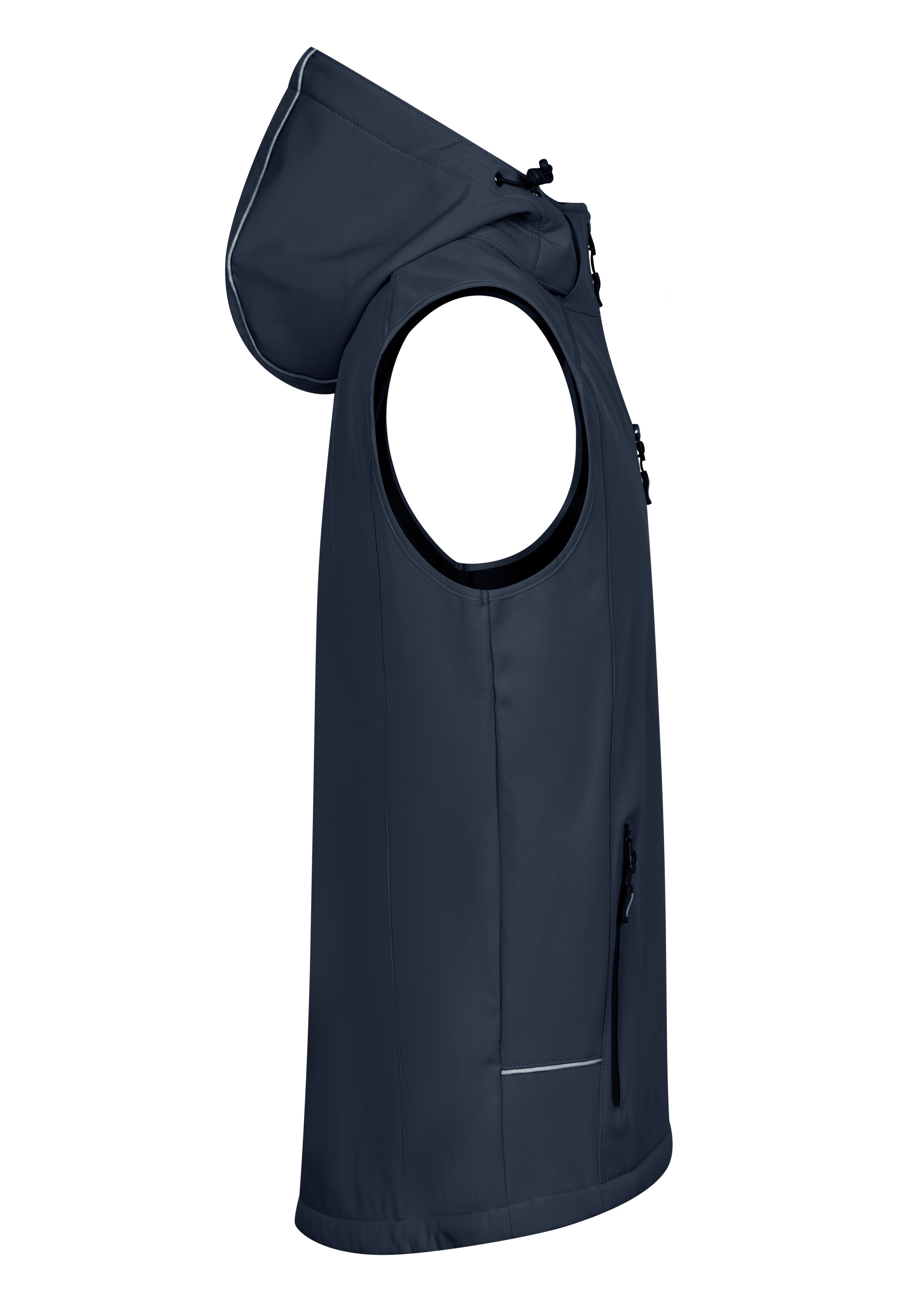 Bodywarmer en Softshell avec capuche - PROMODORO - #PM7840