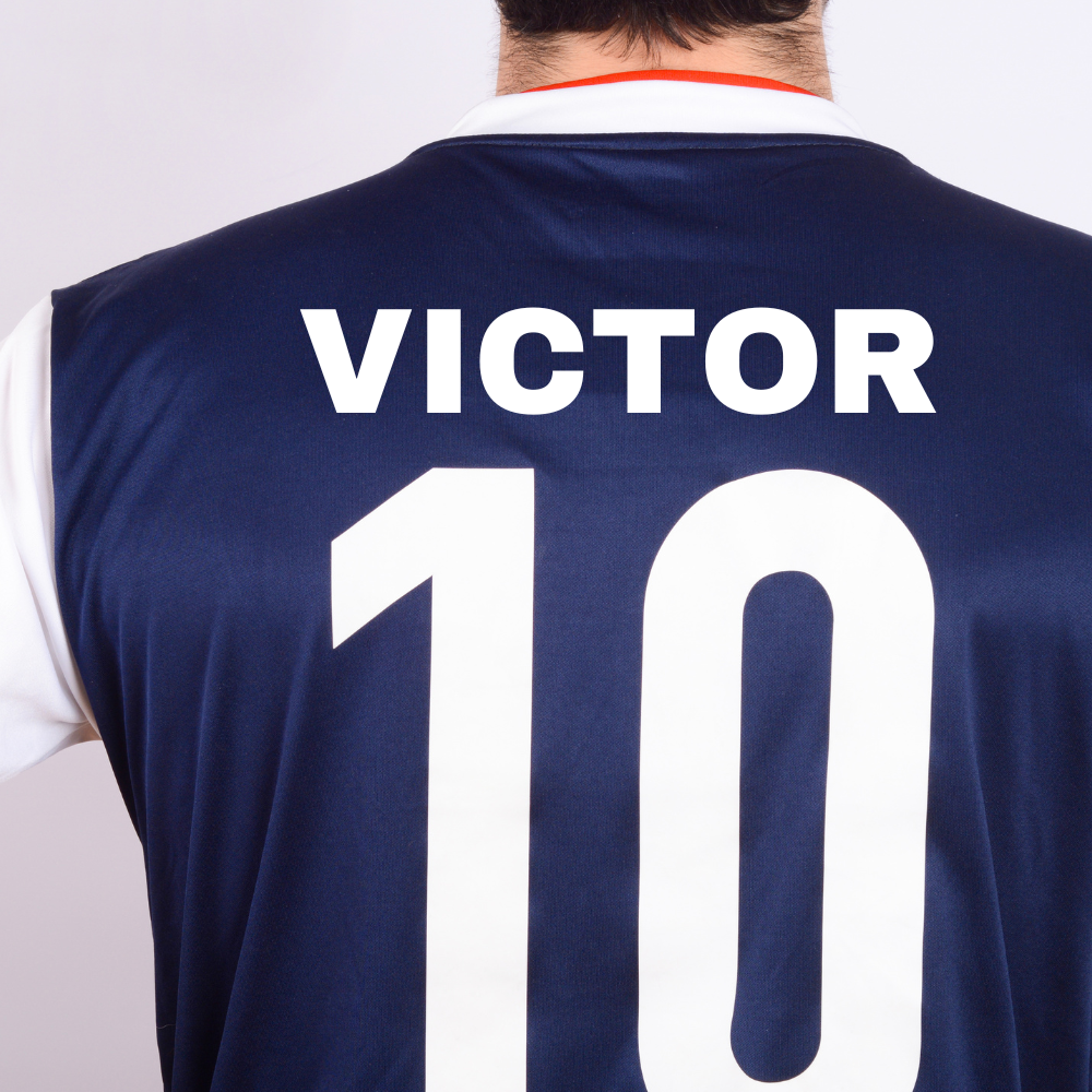 Impression  nom et numéros pour maillots