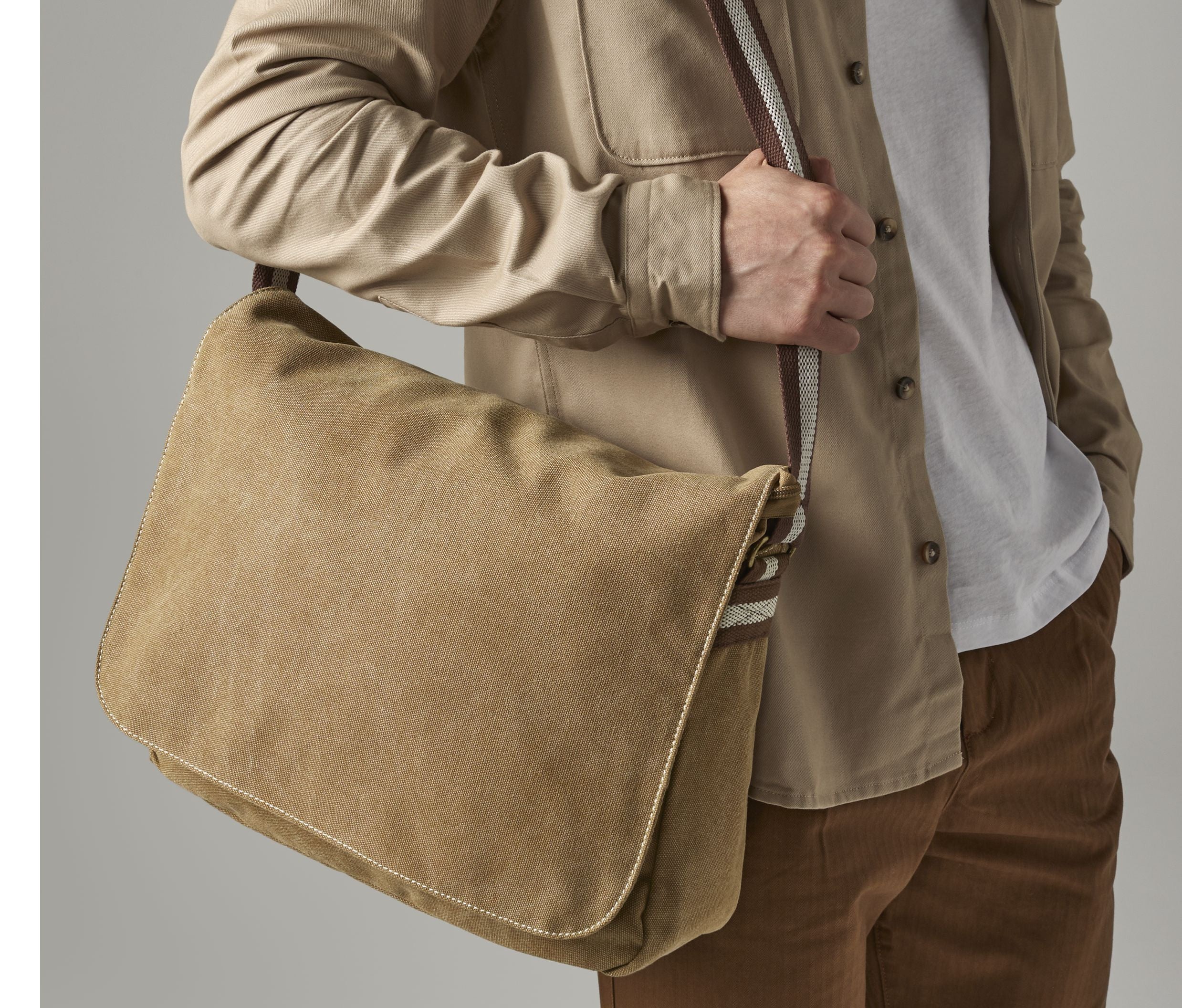 Sac porte-documents en toile - QUADRA - #QD610
