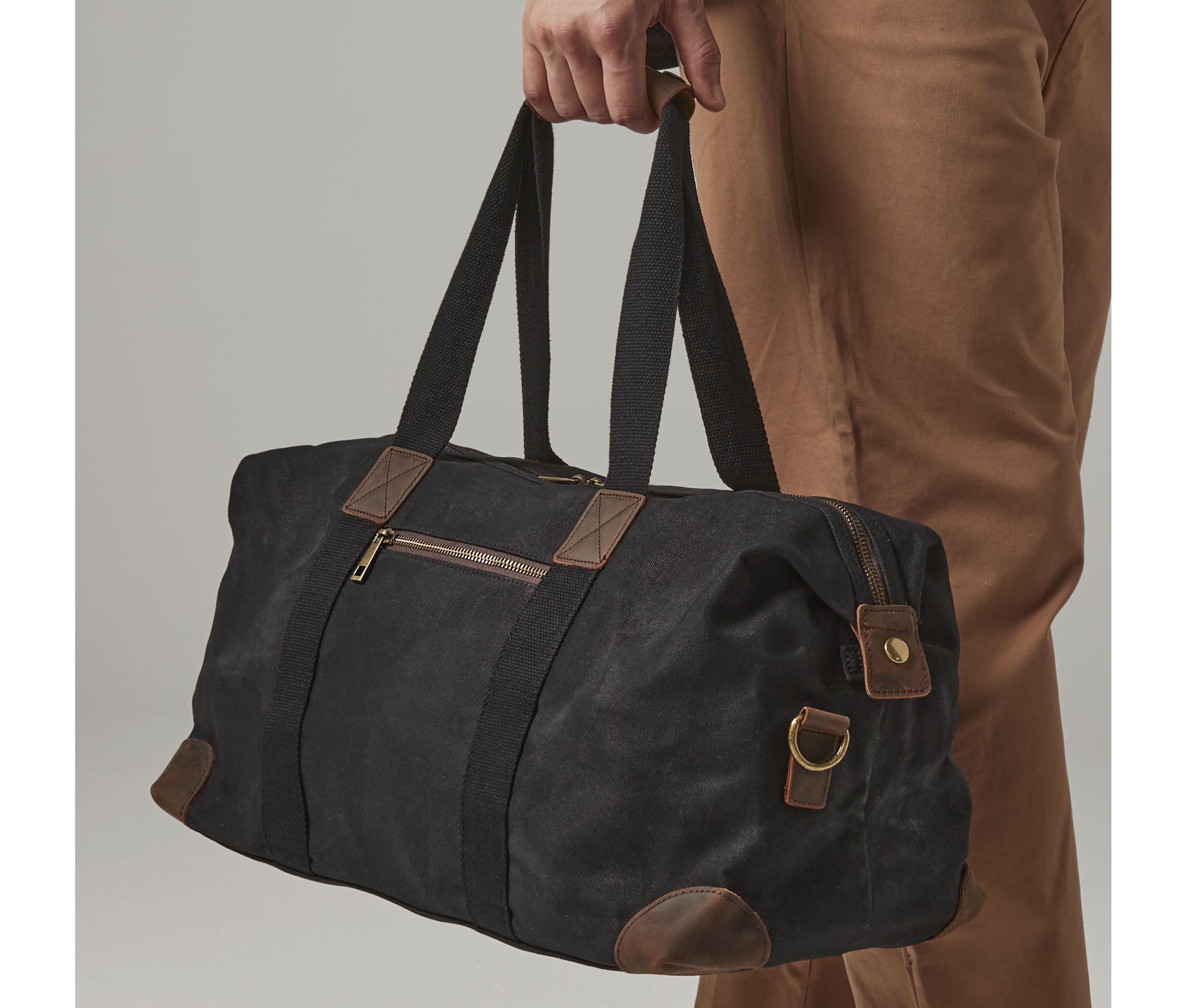 Sac fourre-tout en toile cirée traditionnel - QUADRA - #QD650
