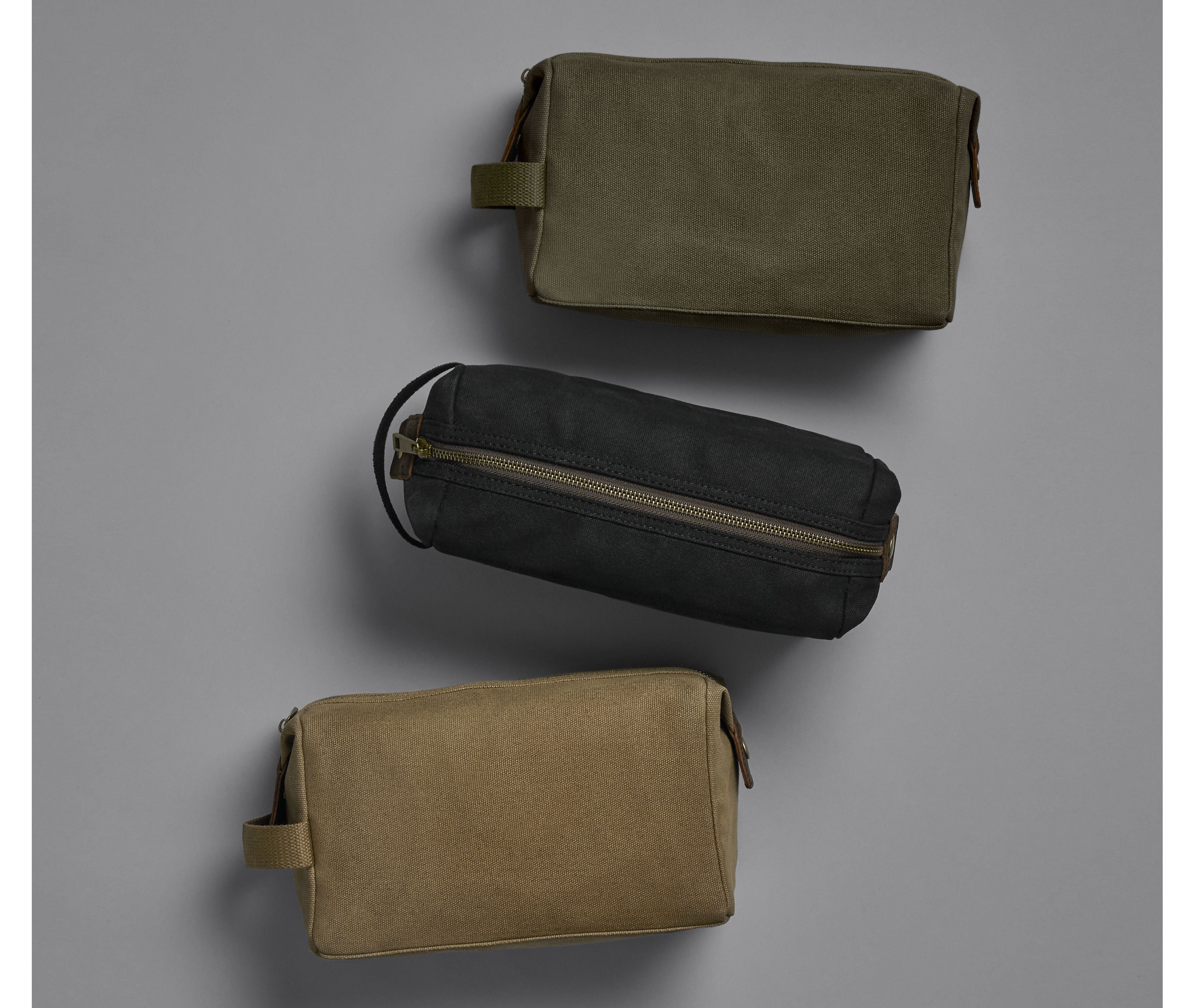 Trousse de toilette en toile cirée traditionnelle - QUADRA - #QD651