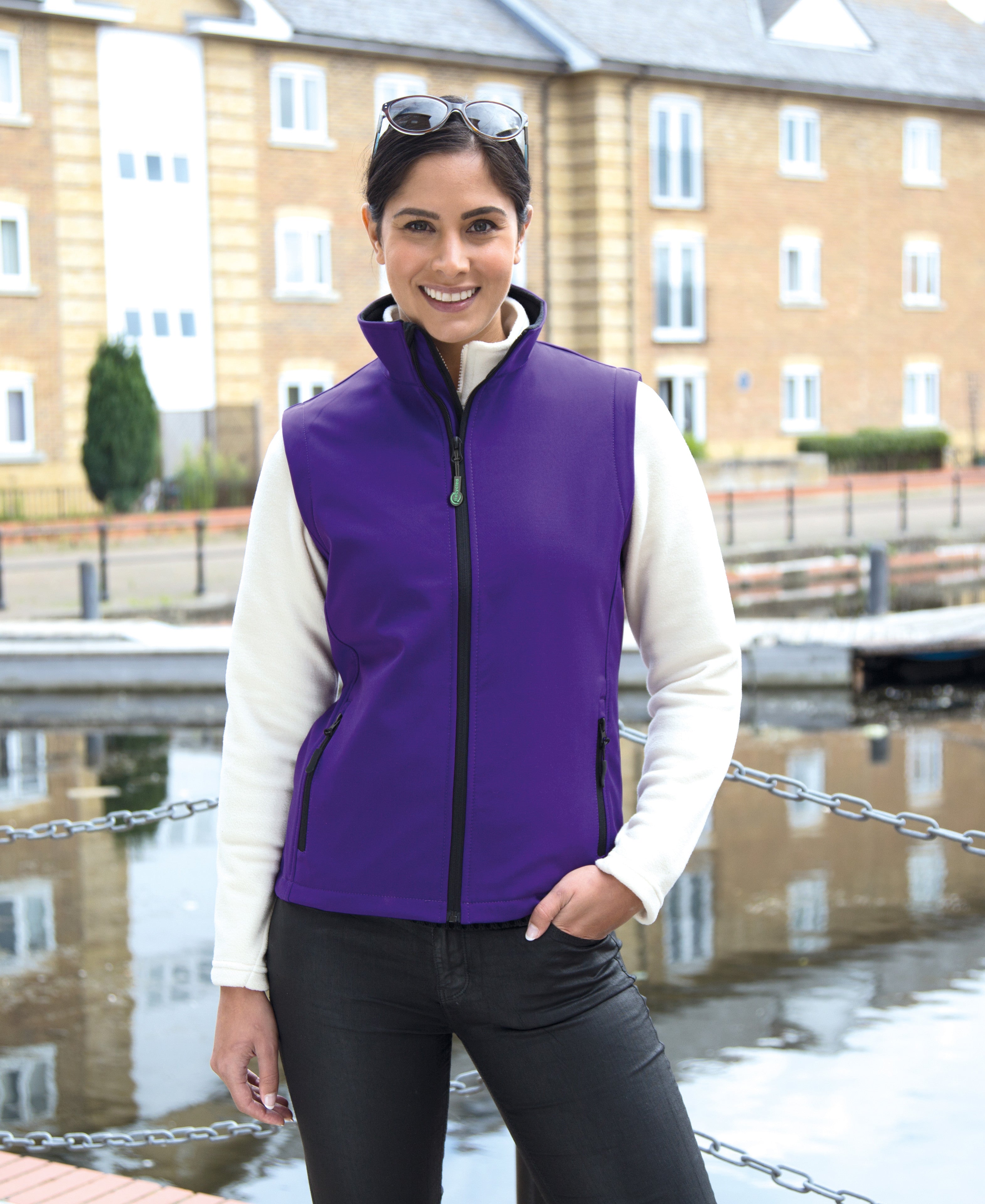Bodywarmer Softshell imprimable femme - RESULT - #R232F