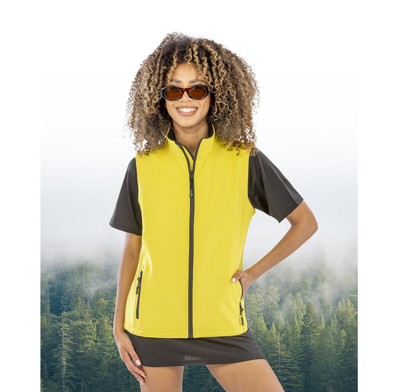 Bodywarmer Softshell imprimable femme - RESULT - #R232F