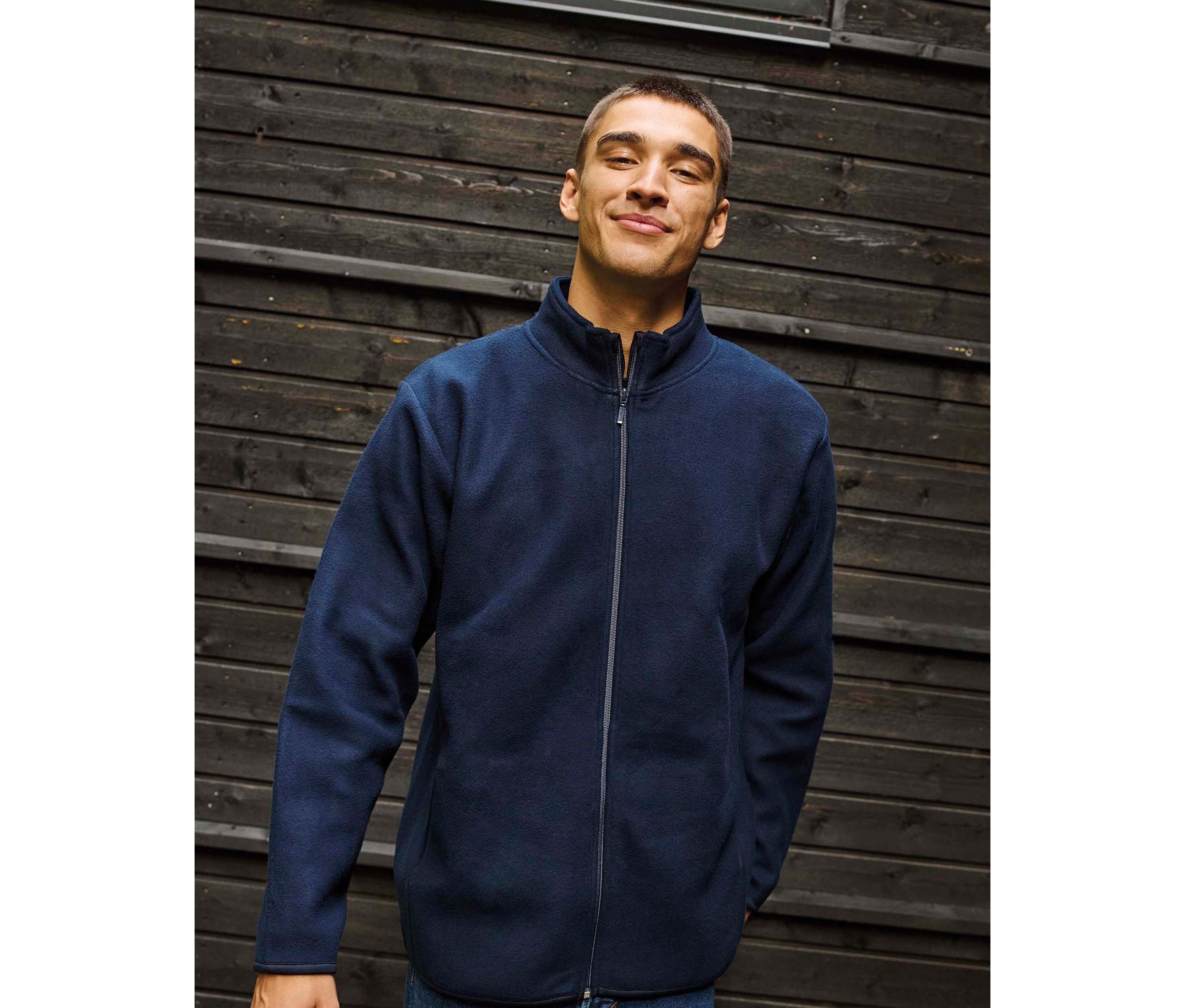 Polaire zippée recyclée - NEUTRAL - #R73601