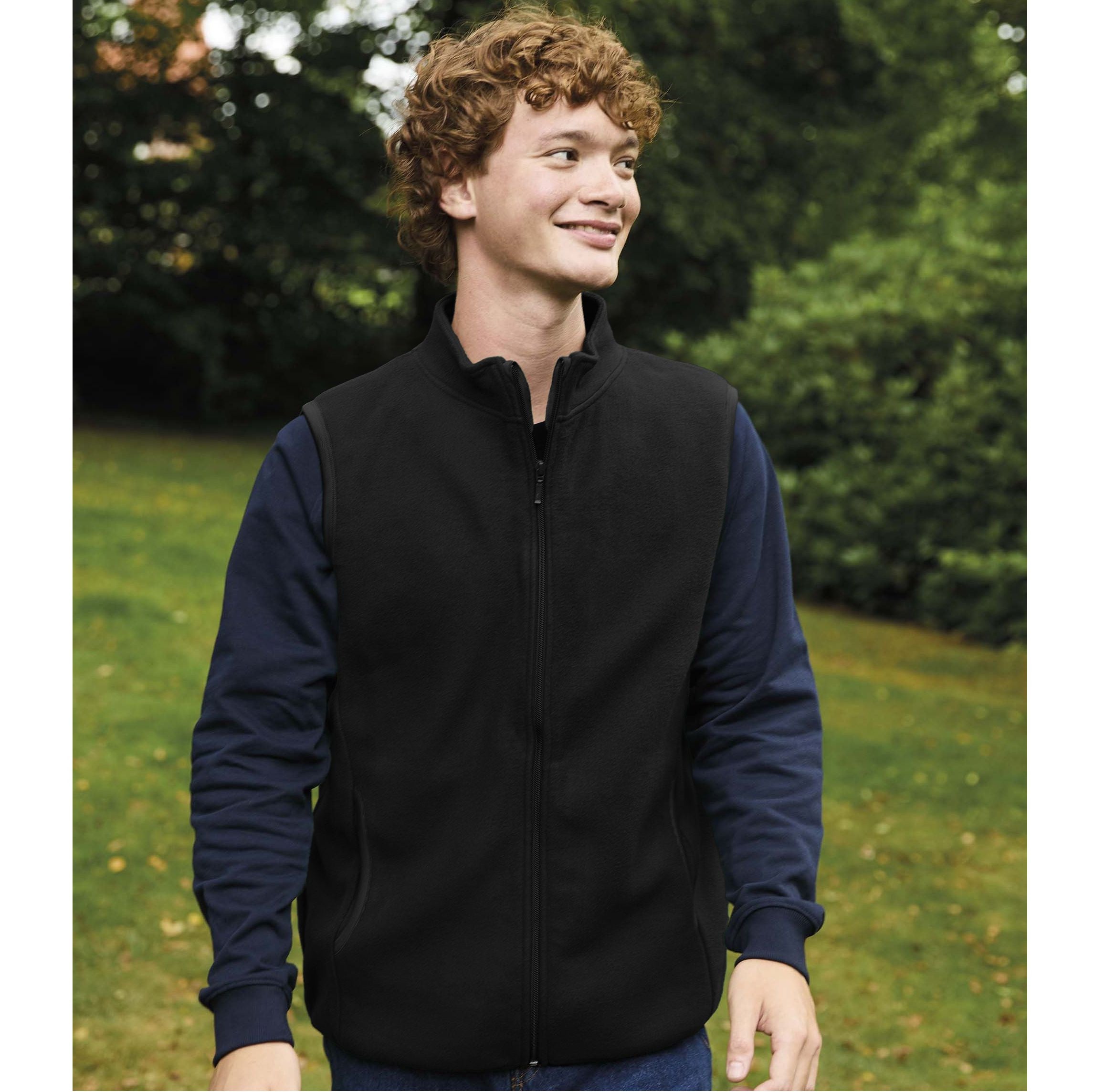 Bodywarmer polaire recyclée - NEUTRAL - #R73602