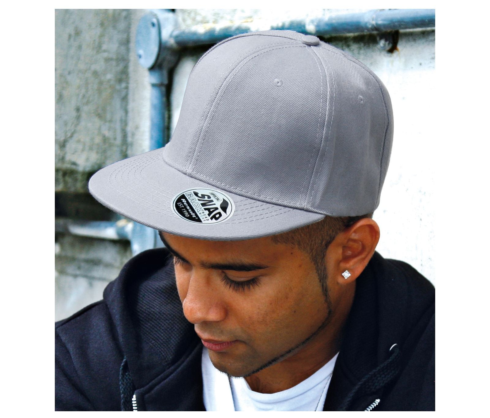 Casquette style rappeur - RESULT - #RC083